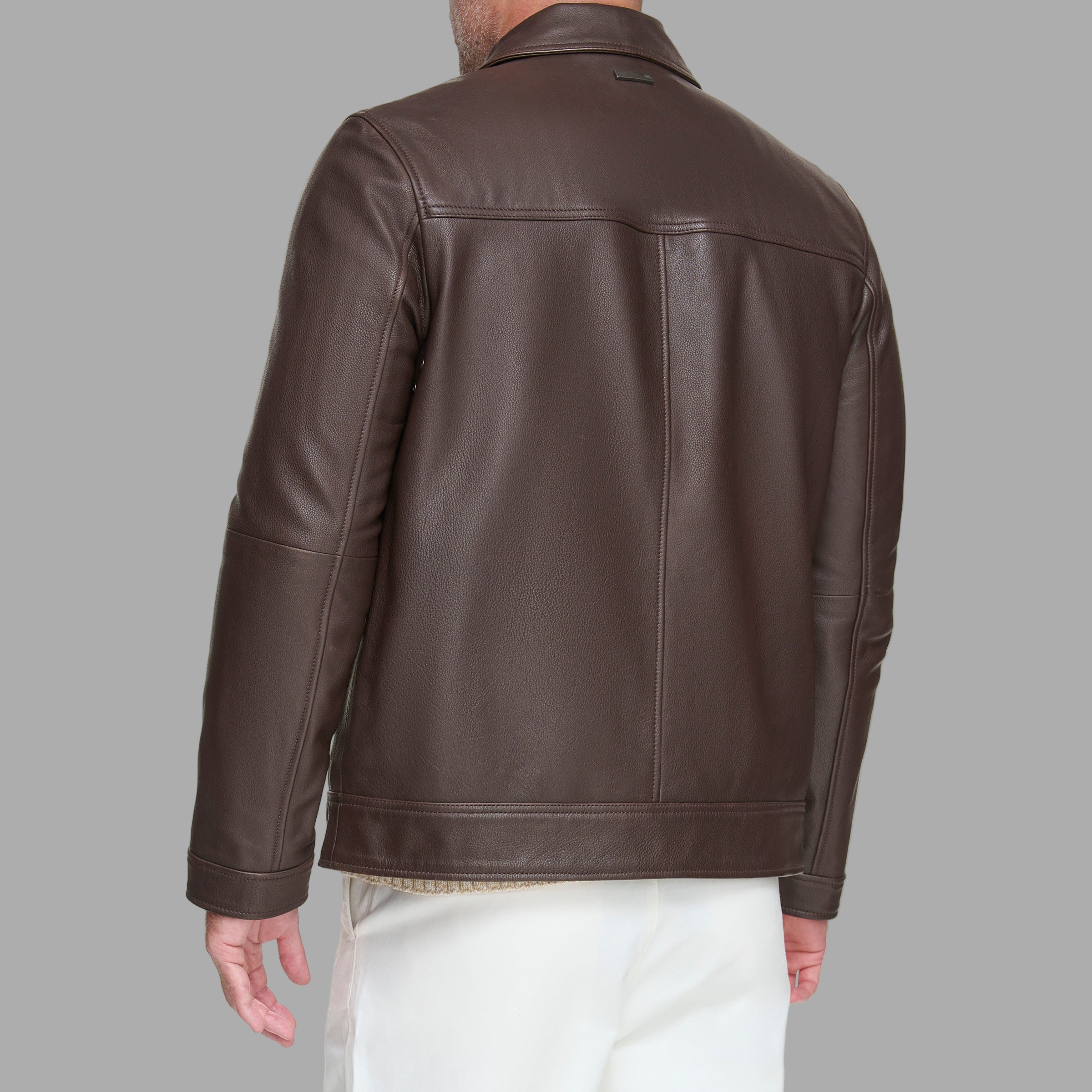 Halen Leather Shirt Jacket View 3 | Jackets and Coats Halen Leather Shirt Jacket View 3 | Jackets and Coats