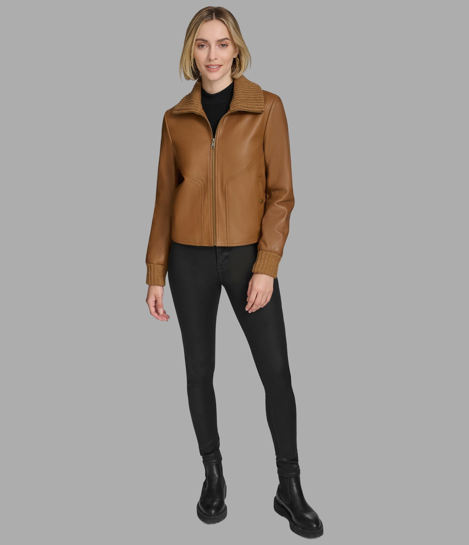 Beatrix Leather Jacket View 5 | Women's Collection Beatrix Leather Jacket View 5 | Women's Collection