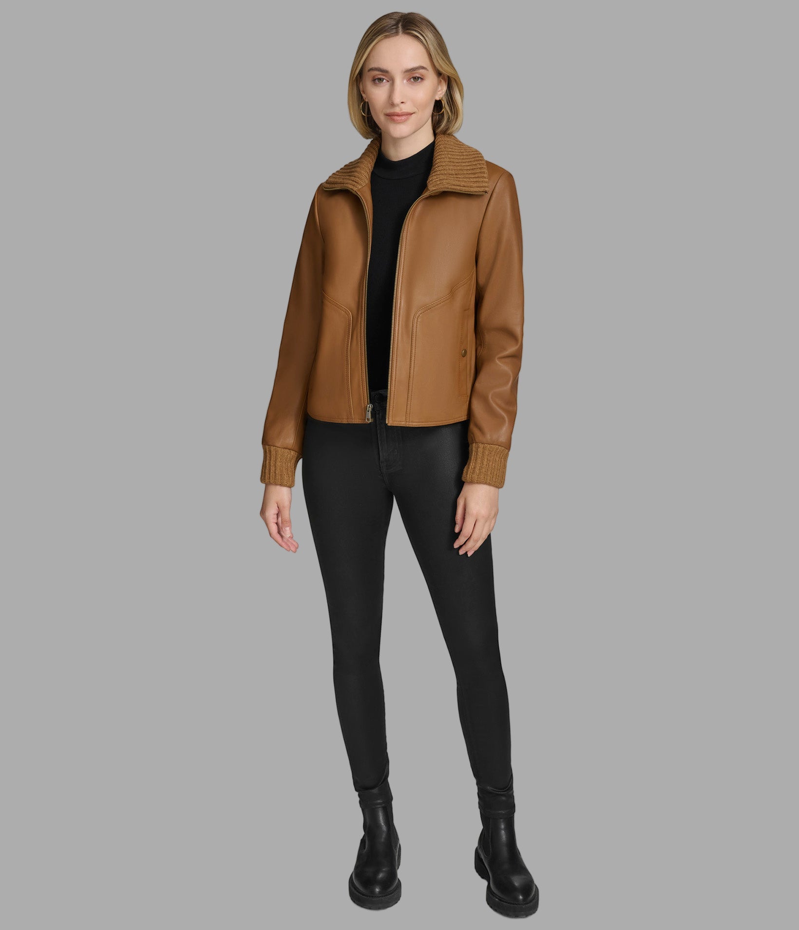 Beatrix Leather Jacket View 4 | Women's Collection Beatrix Leather Jacket View 4 | Women's Collection