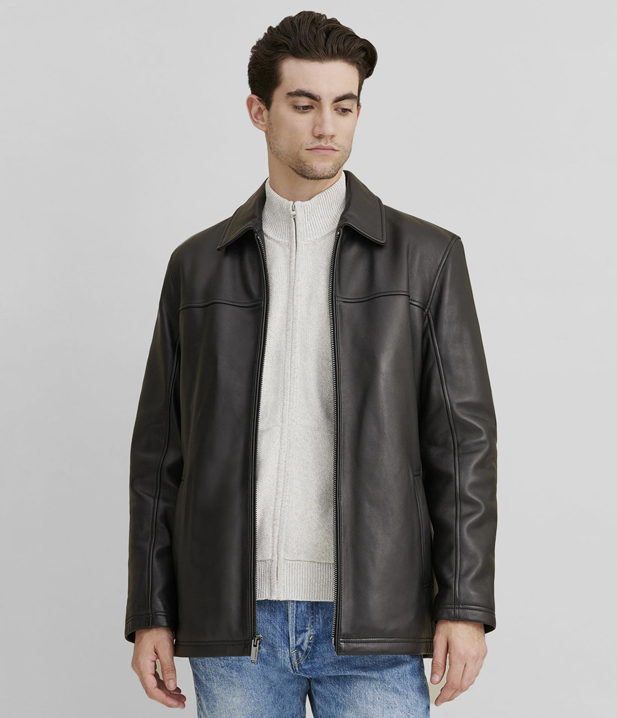 Leather Jacket With Thinsulate Lining | Wilsons Leather