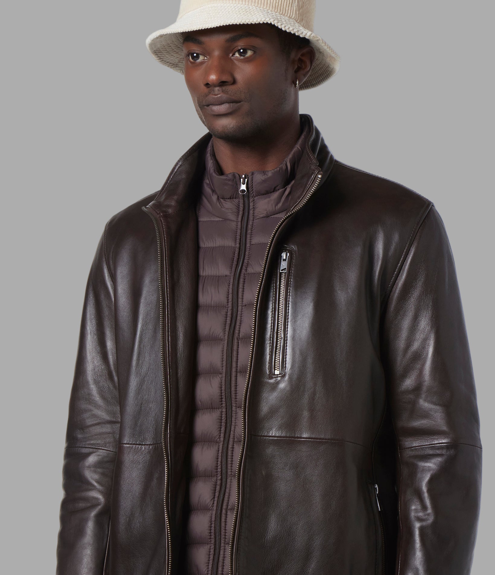 Wollman Leather Zip Up Jacket View 5 | Jackets and Coats Wollman Leather Zip Up Jacket View 5 | Jackets and Coats
