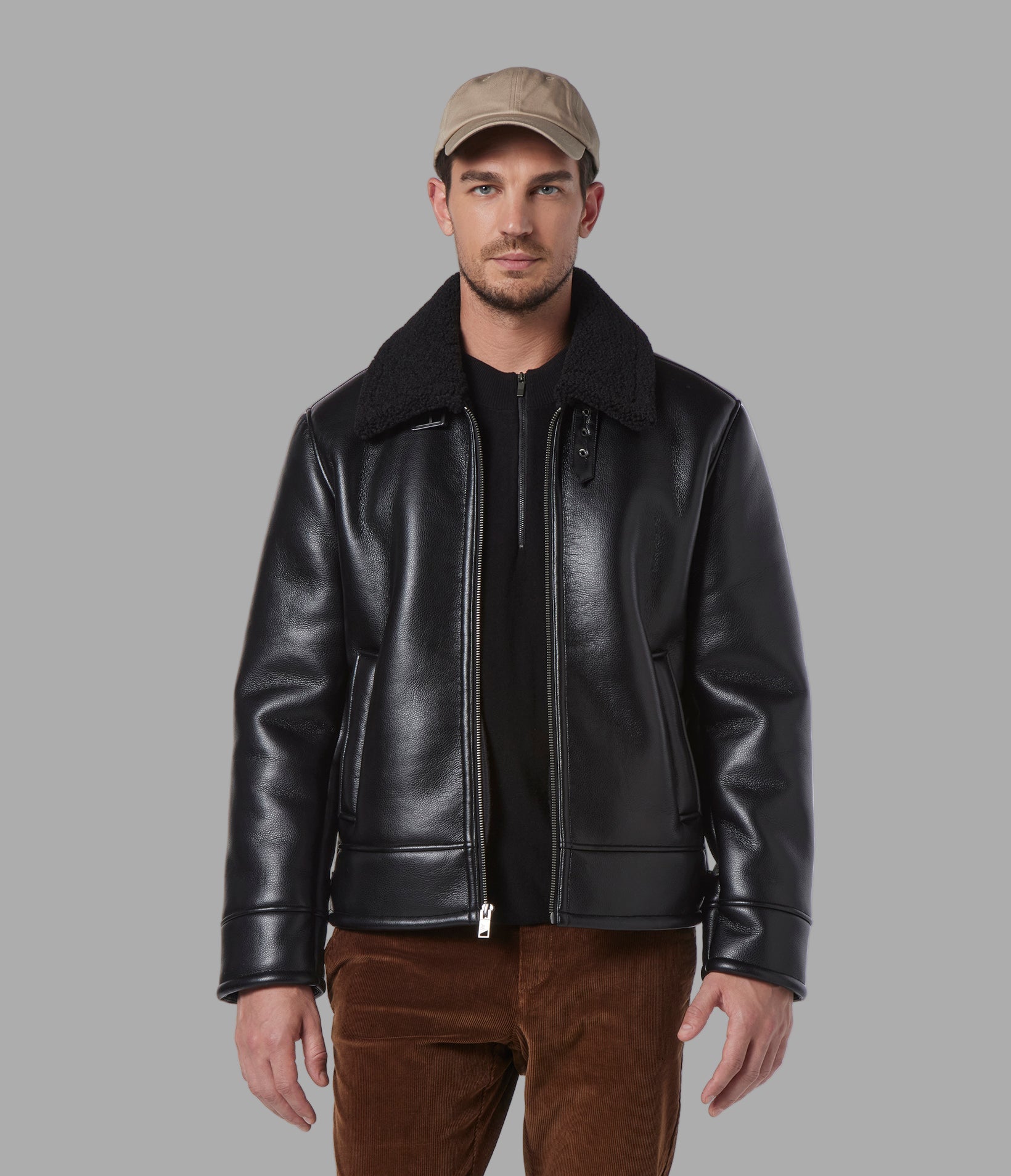 Cadman Faux Shearling Aviator Jacket View 1 | Jackets and Coats Cadman Faux Shearling Aviator Jacket View 1 | Jackets and Coats