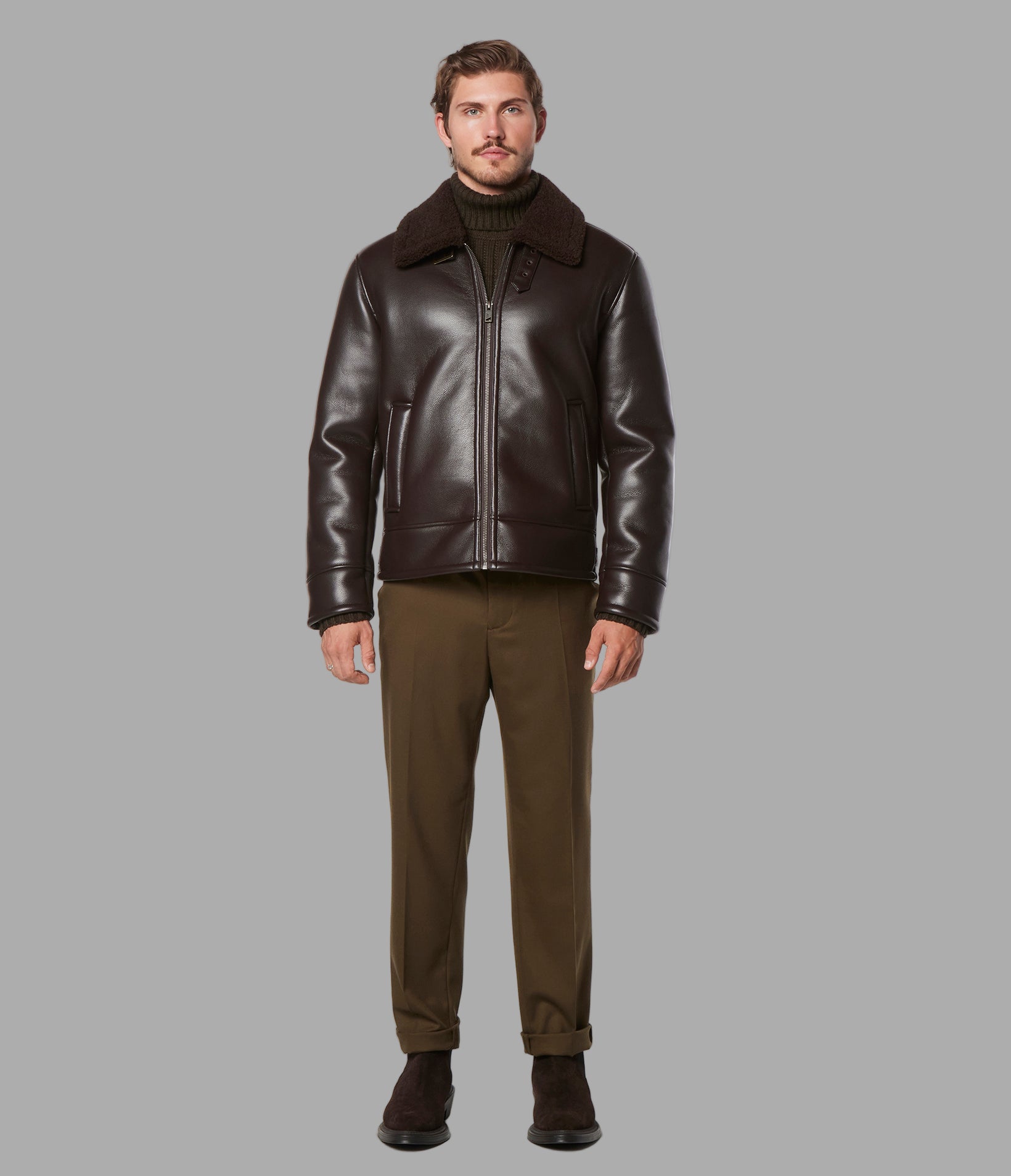 Cadman Faux Shearling Aviator Jacket View 4 | Jackets and Coats Cadman Faux Shearling Aviator Jacket View 4 | Jackets and Coats