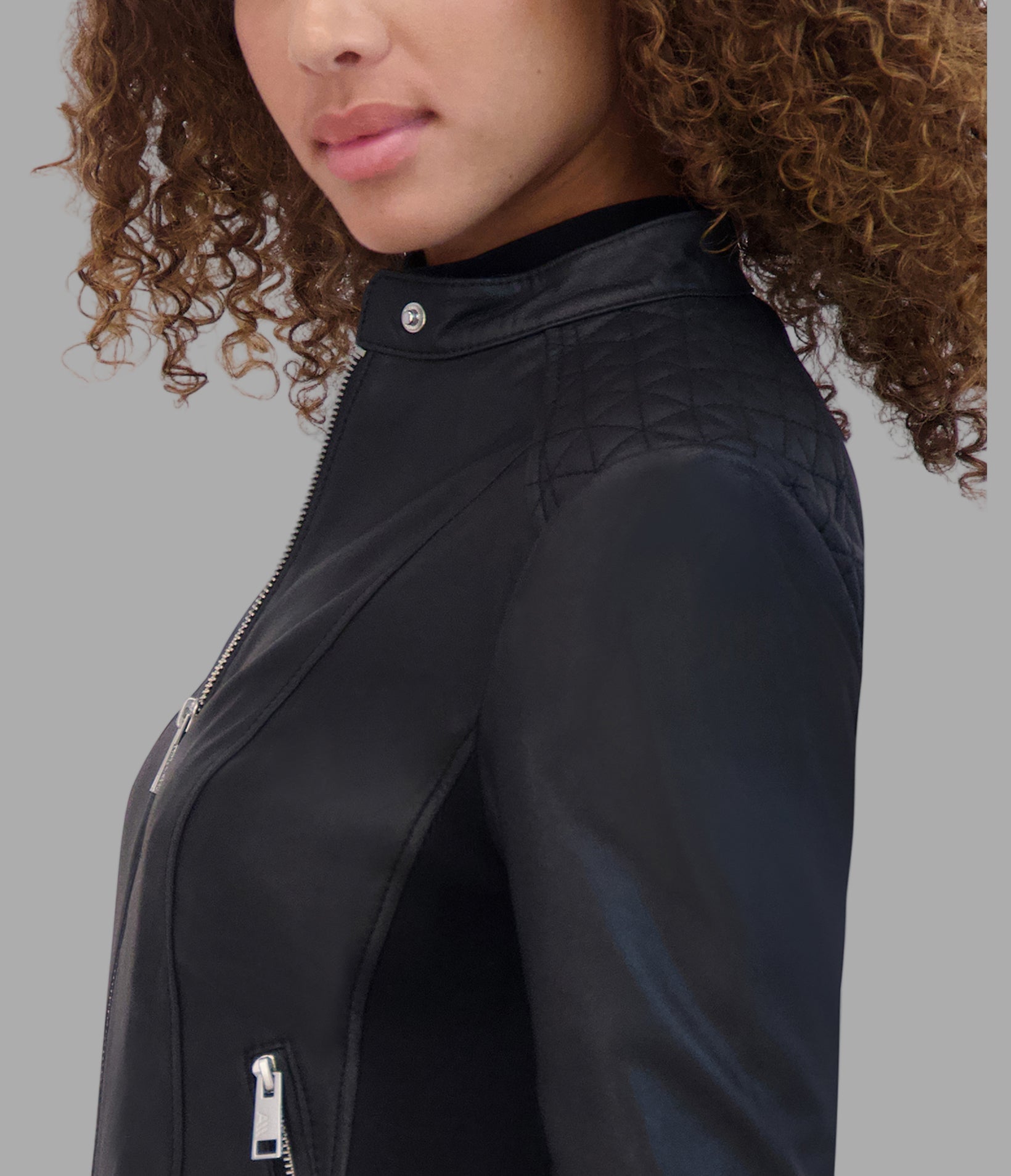 Glenbrook Leather Racer Jacket View 5 | Women's Collection Glenbrook Leather Racer Jacket View 5 | Women's Collection