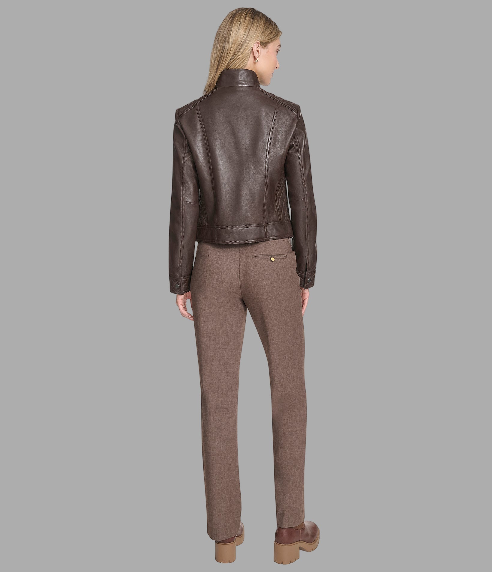 Mikel Leather Racer Jacket | Wilsons Leather