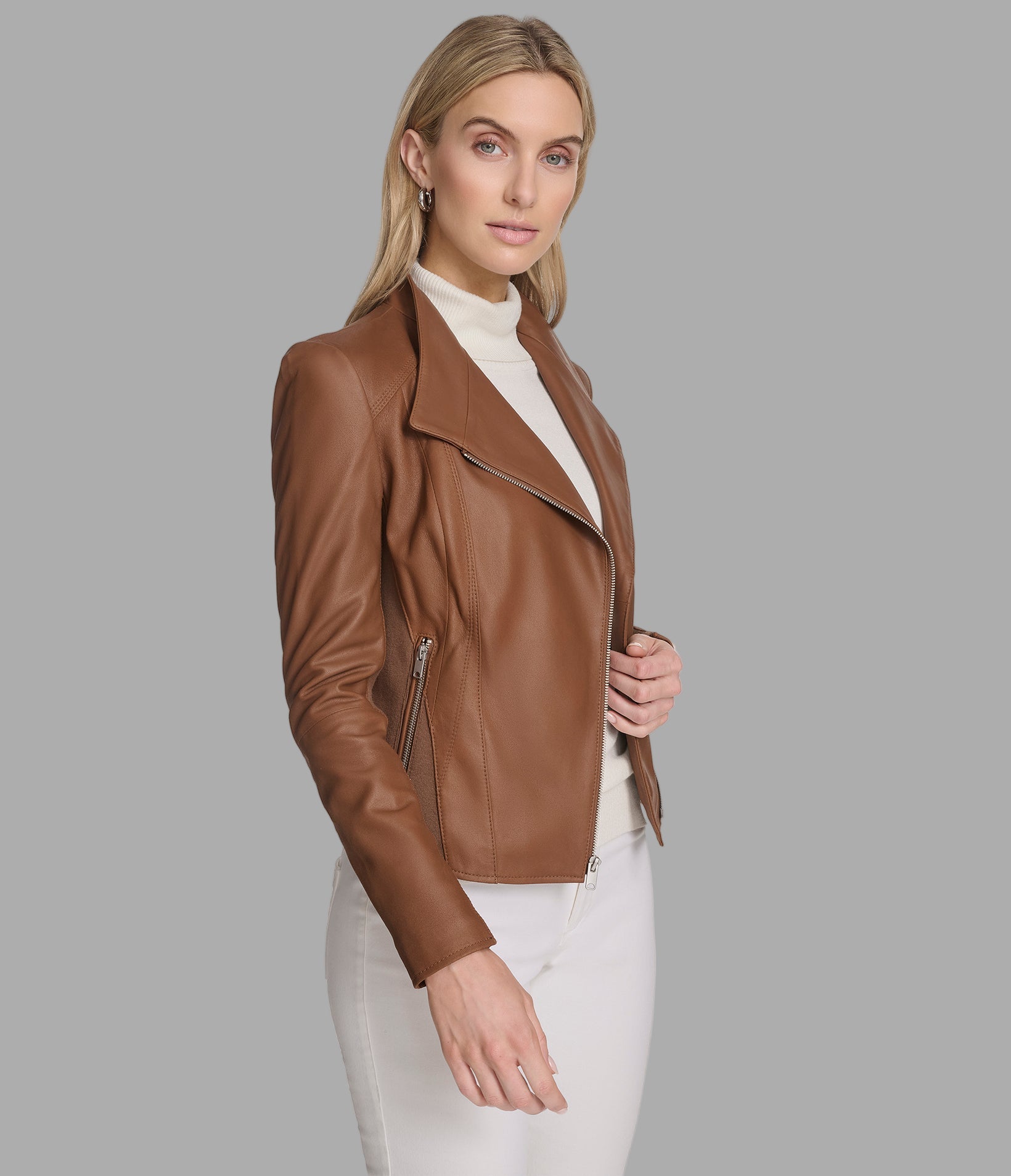 Felix Asymmetrical Leather Moto Jacket View 2 | Motorcycle Jackets Felix Asymmetrical Leather Moto Jacket View 2 | Motorcycle Jackets