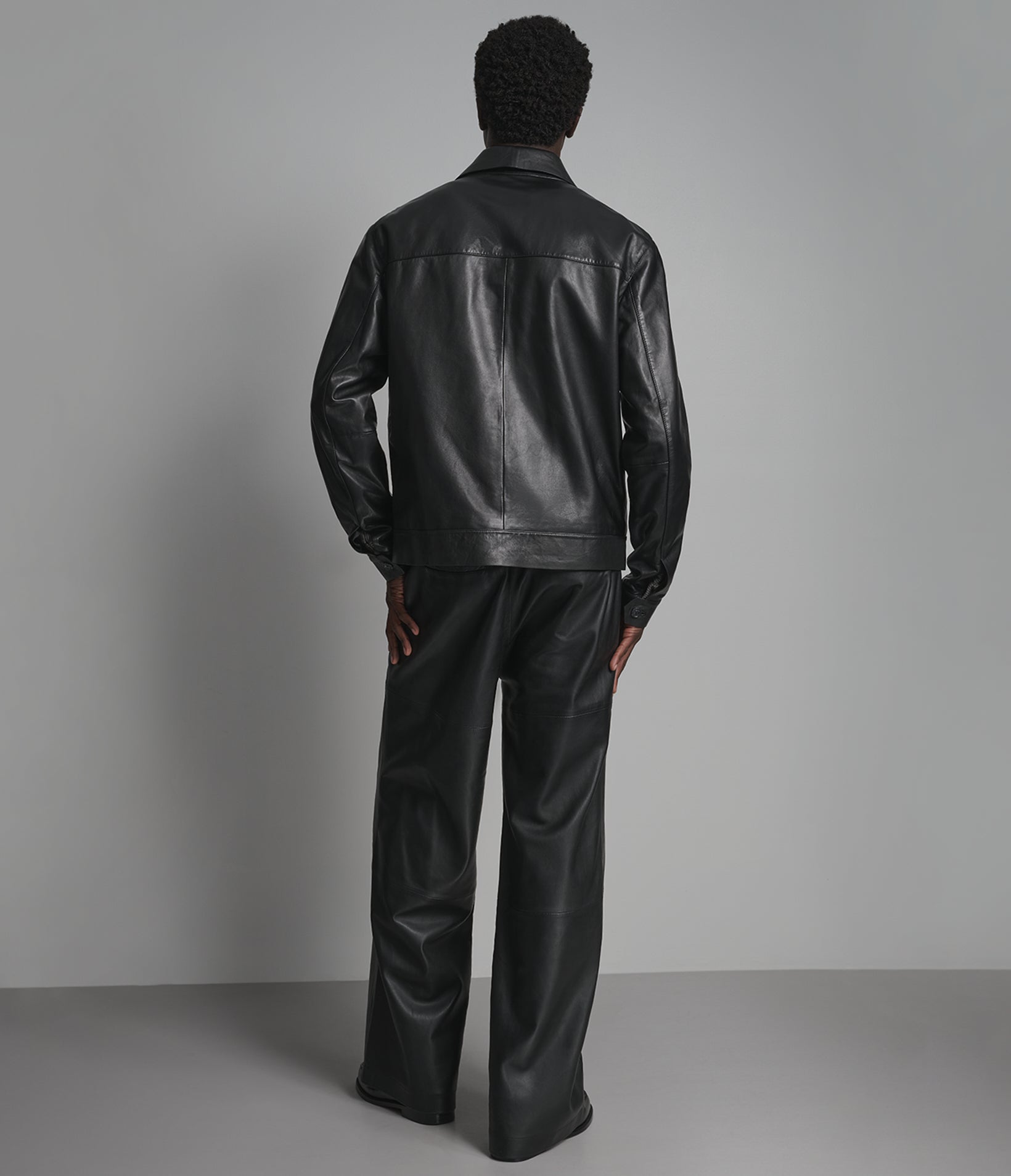 Hendrix Leather Zip Shirt Jacket View 3 | Men's Tannery West Hendrix Leather Zip Shirt Jacket View 3 | Men's Tannery West