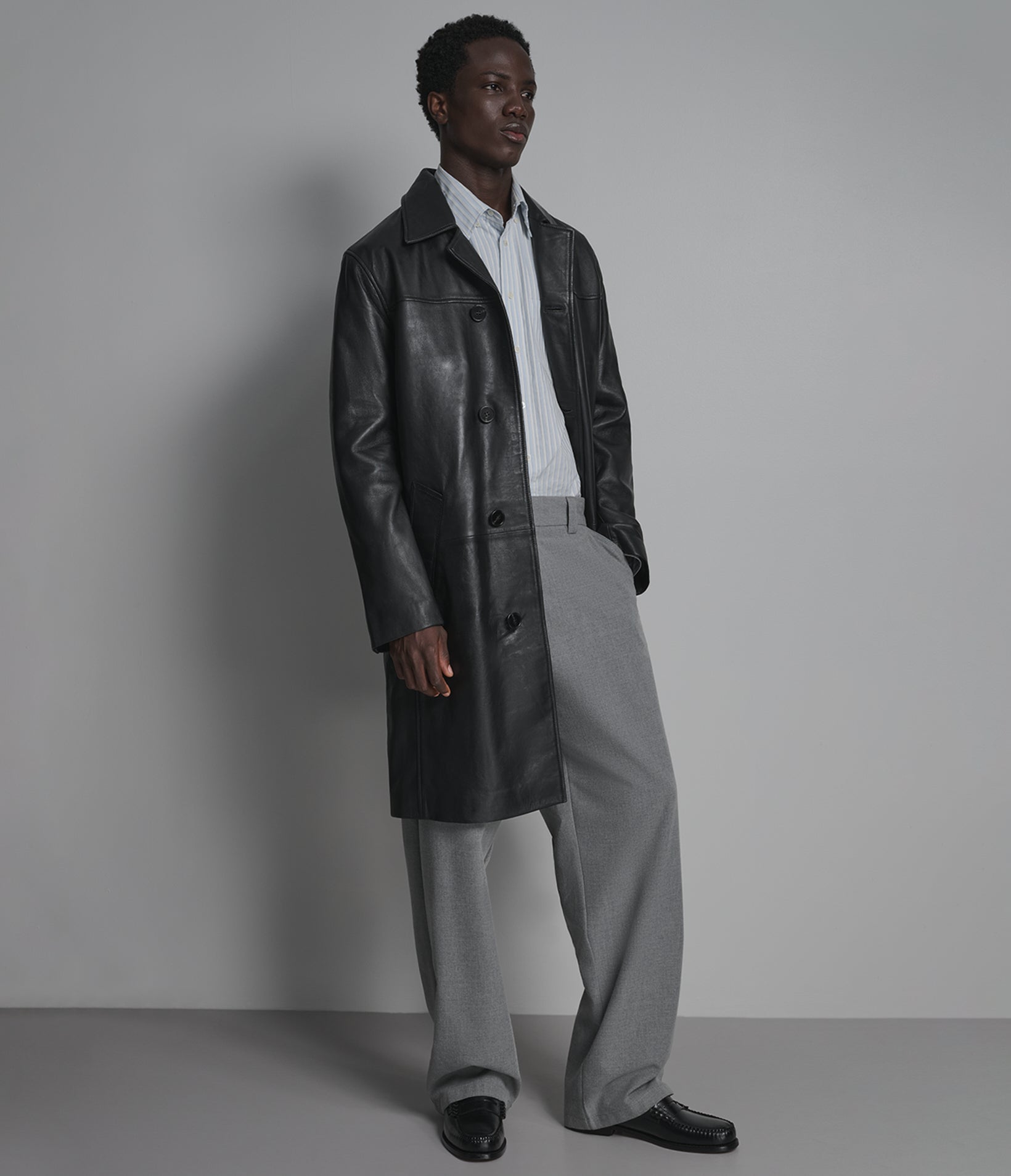 Derek Leather Car Coat View 5 | Men's Tannery West Derek Leather Car Coat View 5 | Men's Tannery West