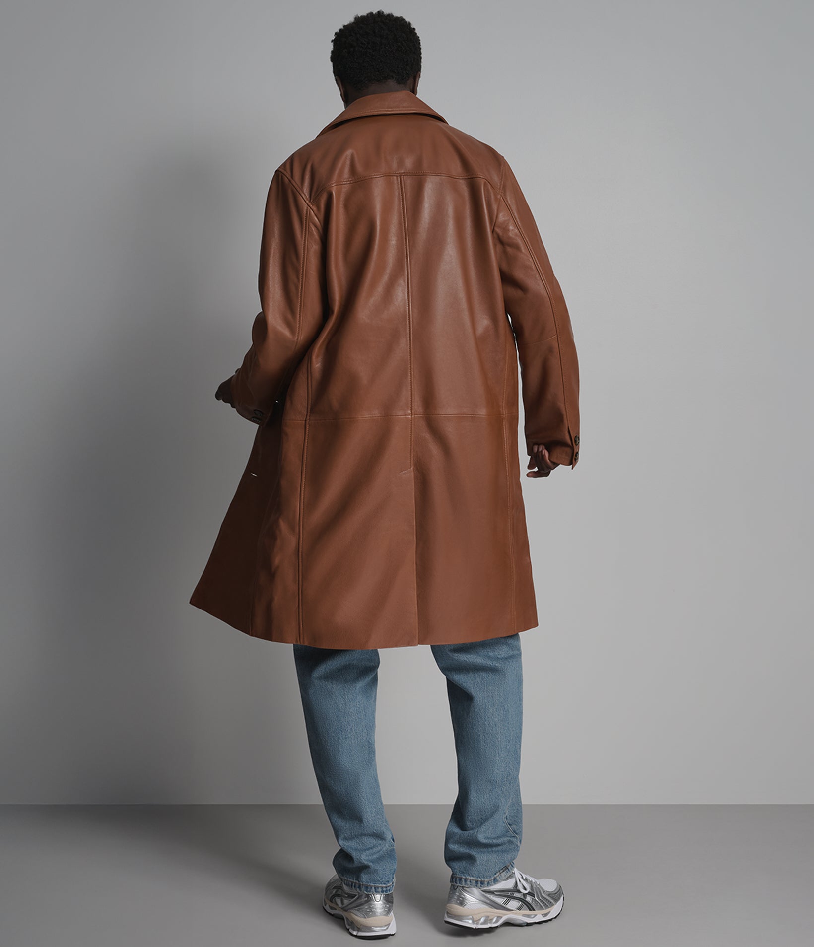 Derek Leather Car Coat View 3 | Men's Tannery West Derek Leather Car Coat View 3 | Men's Tannery West