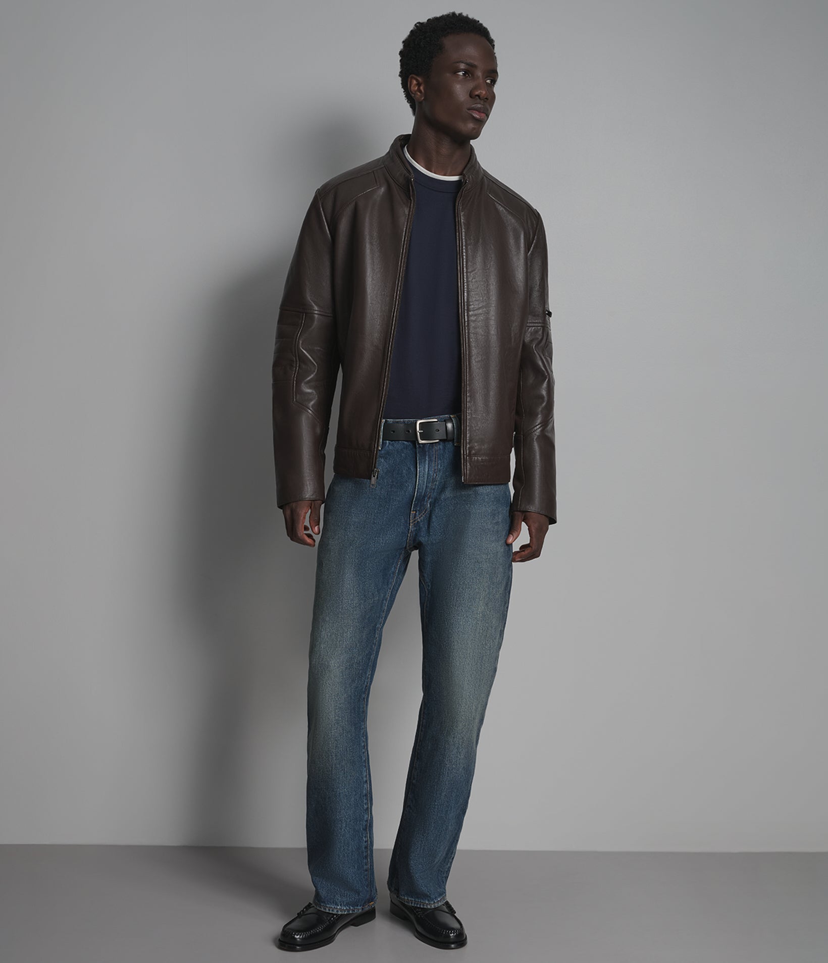Toby Leather Jacket View 4 | Men's Collection Toby Leather Jacket View 4 | Men's Collection