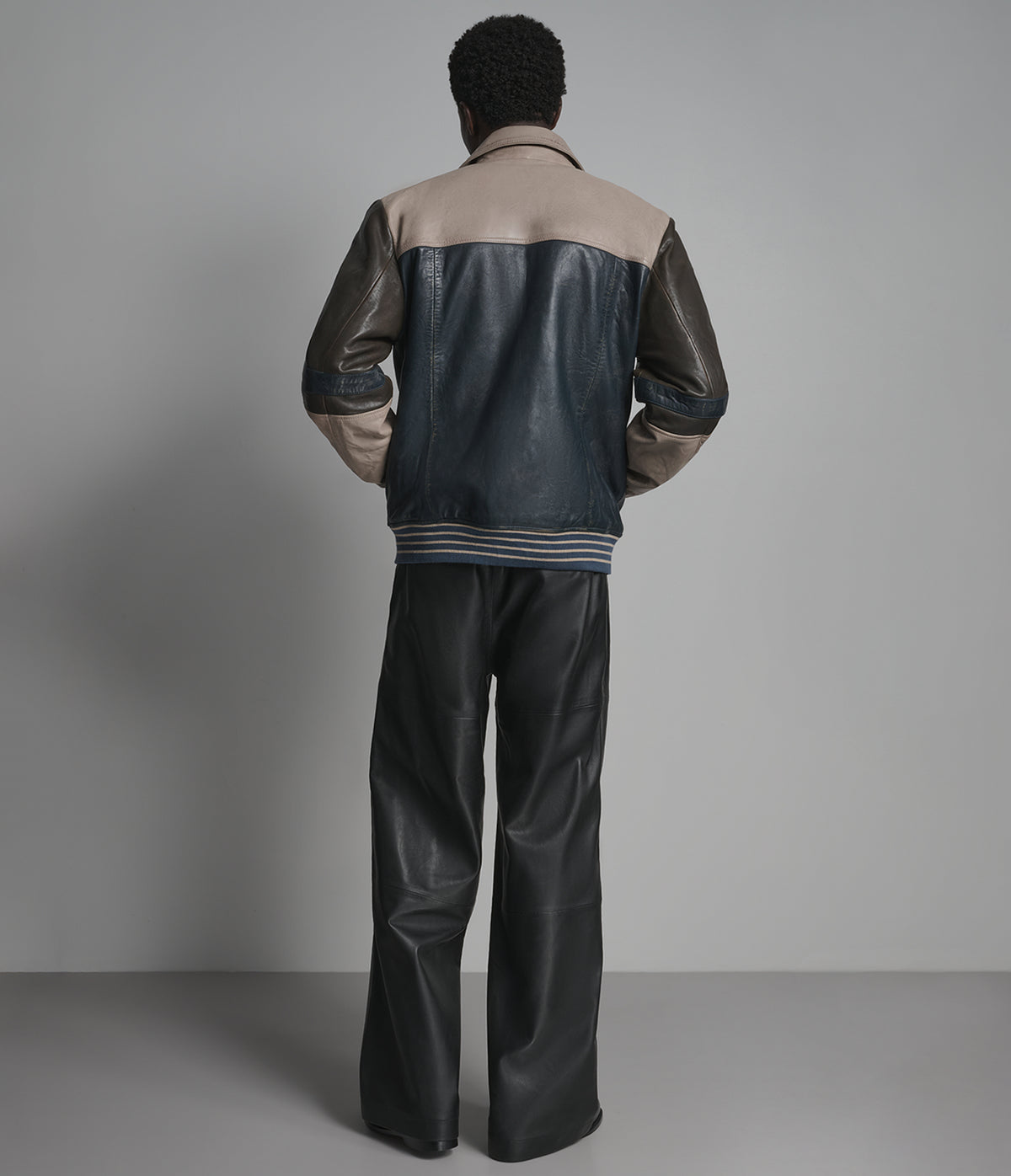 Bryson Leather Varsity Jacket | Wilsons Leather