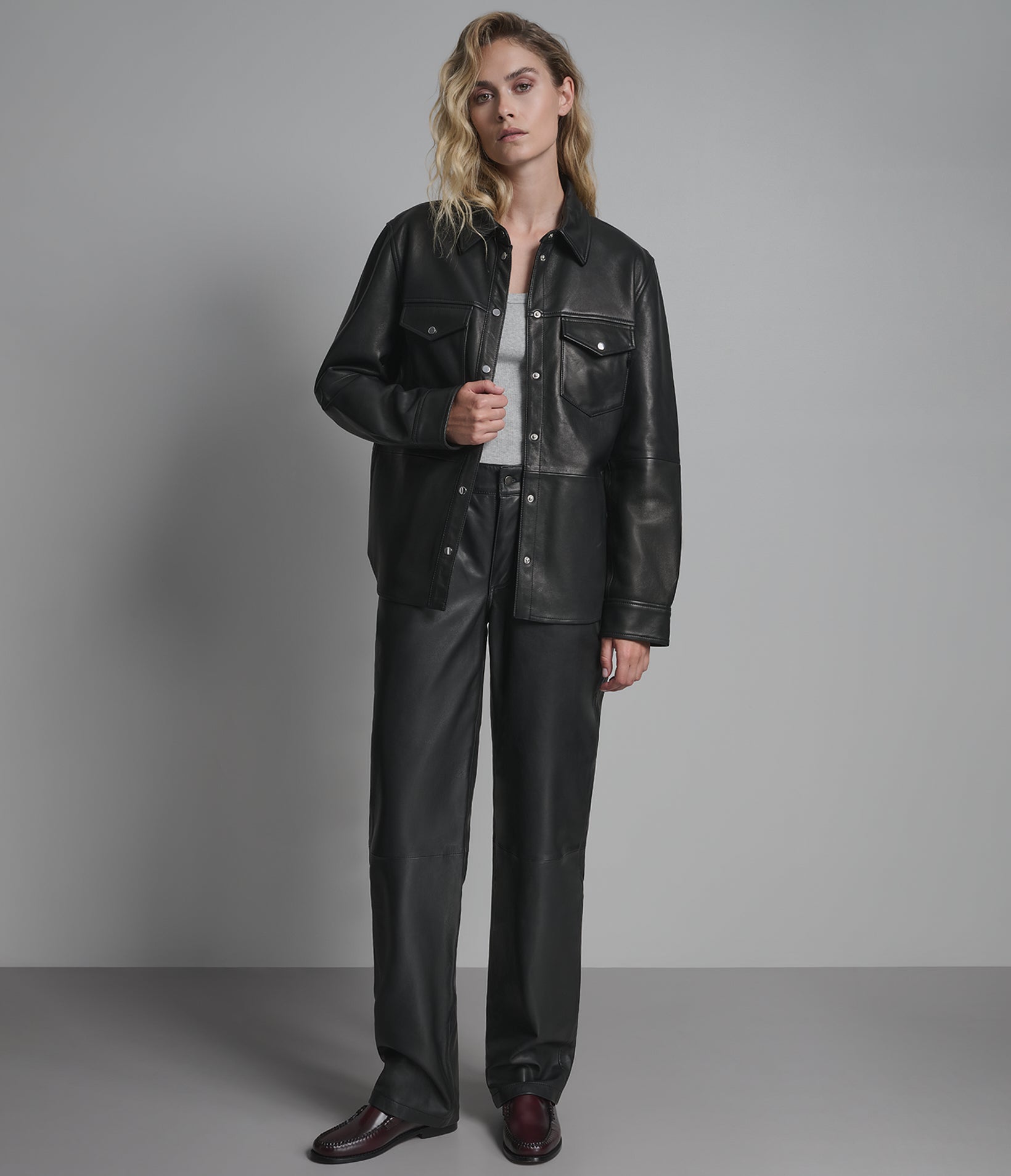 Bailey Vintage Leather Boyfriend Jacket View 4 | Sale Shop All Bailey Vintage Leather Boyfriend Jacket View 4 | Sale Shop All