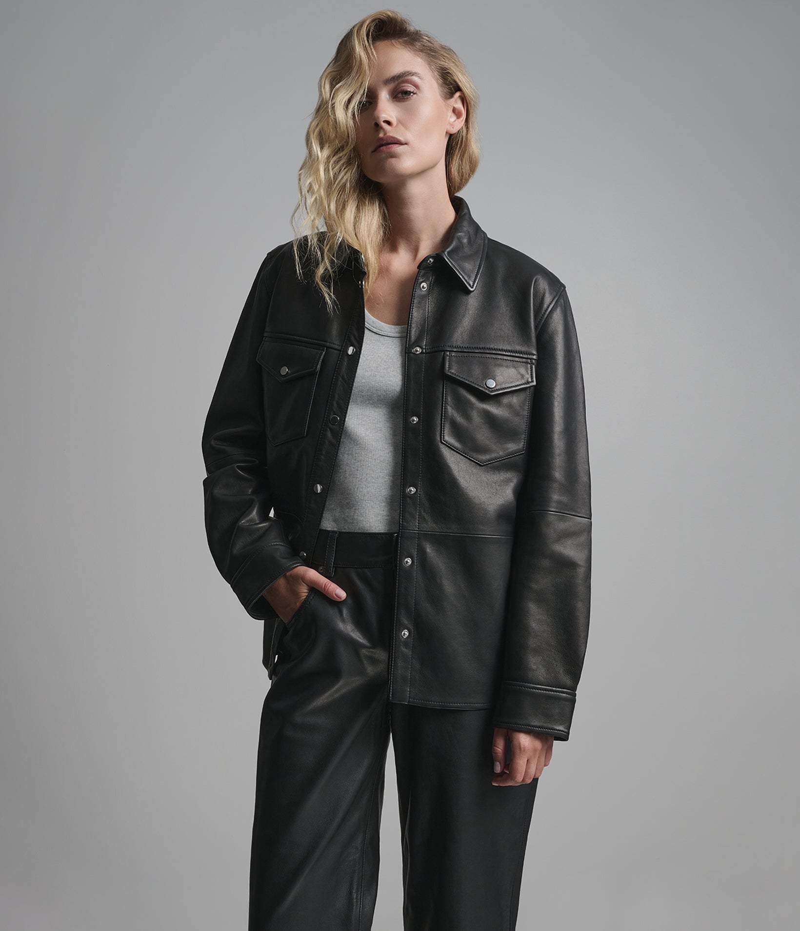 Bailey Vintage Leather Boyfriend Jacket View 1 | Women's Sale Bailey Vintage Leather Boyfriend Jacket View 1 | Women's Sale