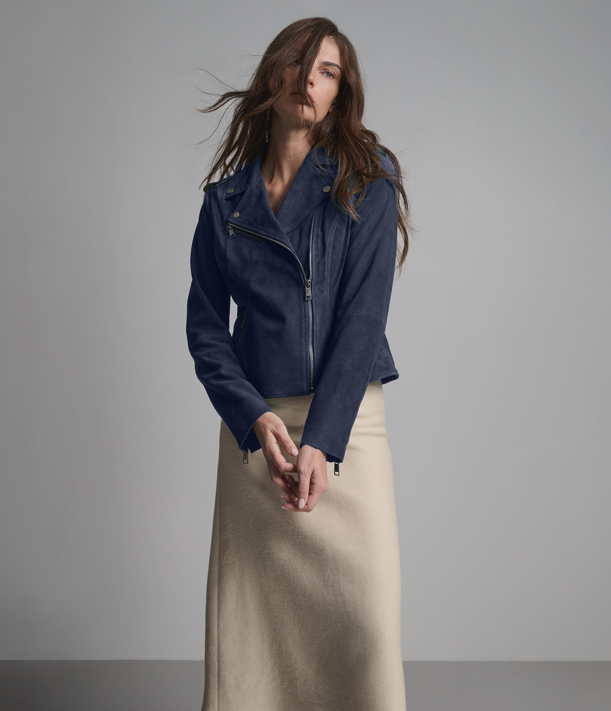 Madeline Suede Quilted Moto Jacket View 5 | Women's Jackets & Coats Madeline Suede Quilted Moto Jacket View 5 | Women's Jackets & Coats