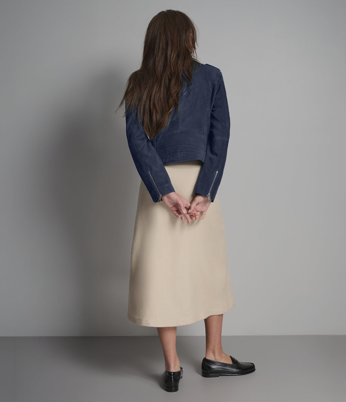 Madeline Suede Quilted Moto Jacket View 6 | Women's Jackets & Coats Madeline Suede Quilted Moto Jacket View 6 | Women's Jackets & Coats