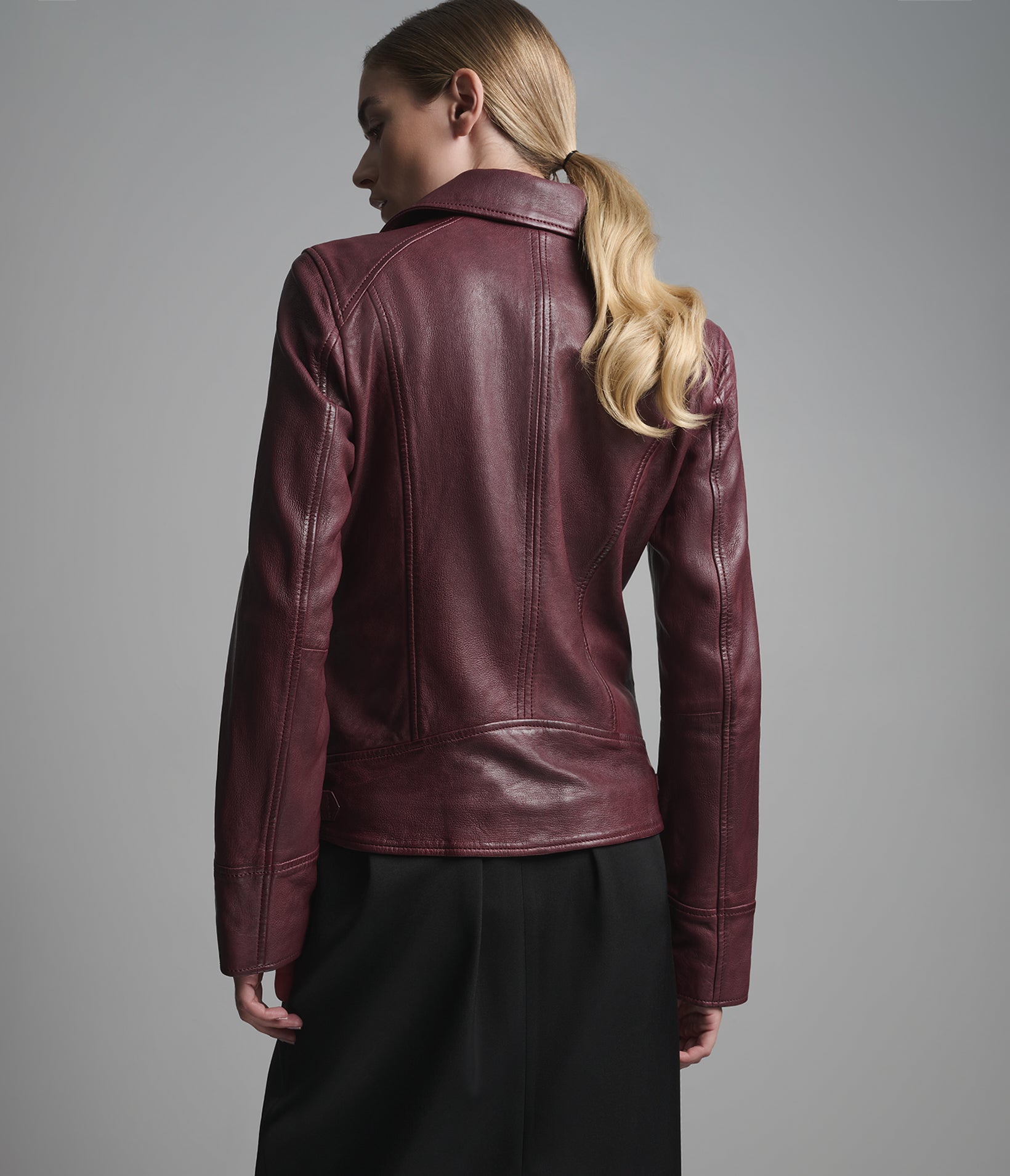 Marissa Asymmetric Moto Jacket View 3 | Women's Leather Marissa Asymmetric Moto Jacket View 3 | Women's Leather