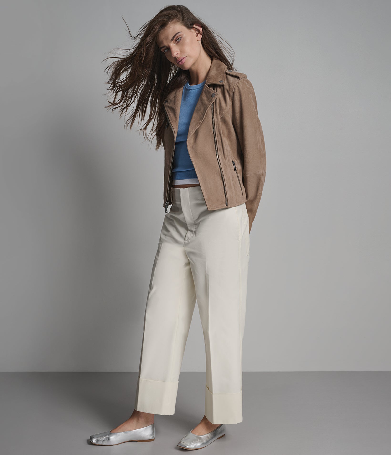 Madeline Suede Quilted Moto Jacket View 4 | Motorcycle Jackets Madeline Suede Quilted Moto Jacket View 4 | Motorcycle Jackets