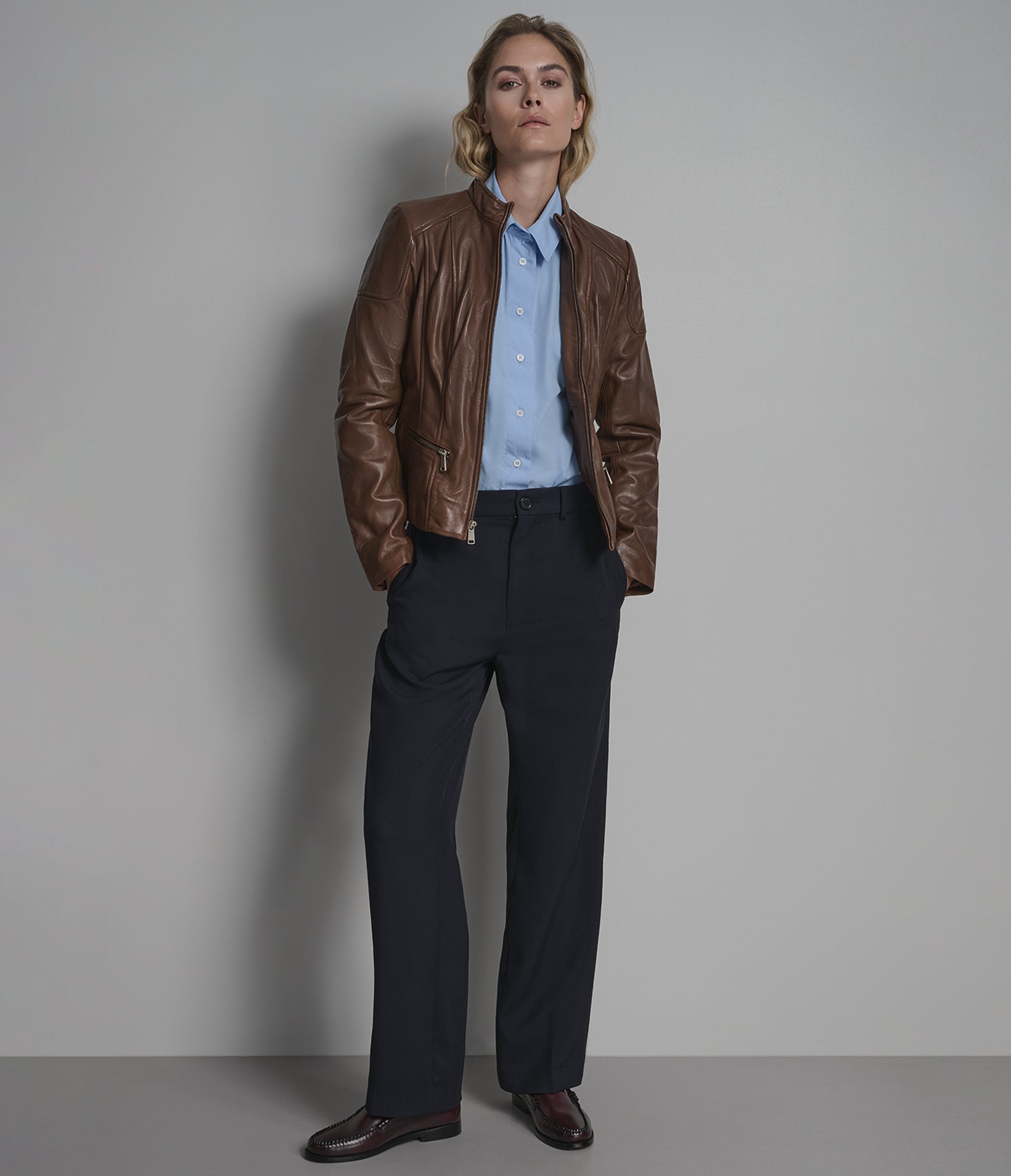 Caitlin Leather Scuba Jacket View 6 | Women's Best Sellers Caitlin Leather Scuba Jacket View 6 | Women's Best Sellers