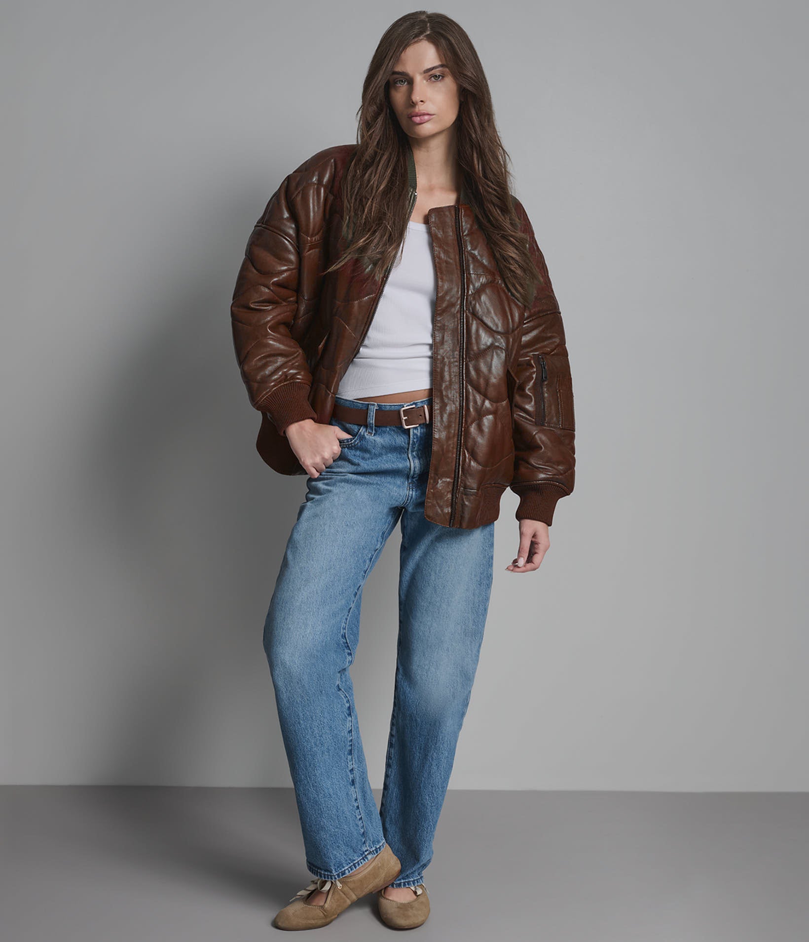 Jenna Quilted Oversized Bomber View 4 | Bomber Jackets Jenna Quilted Oversized Bomber View 4 | Bomber Jackets