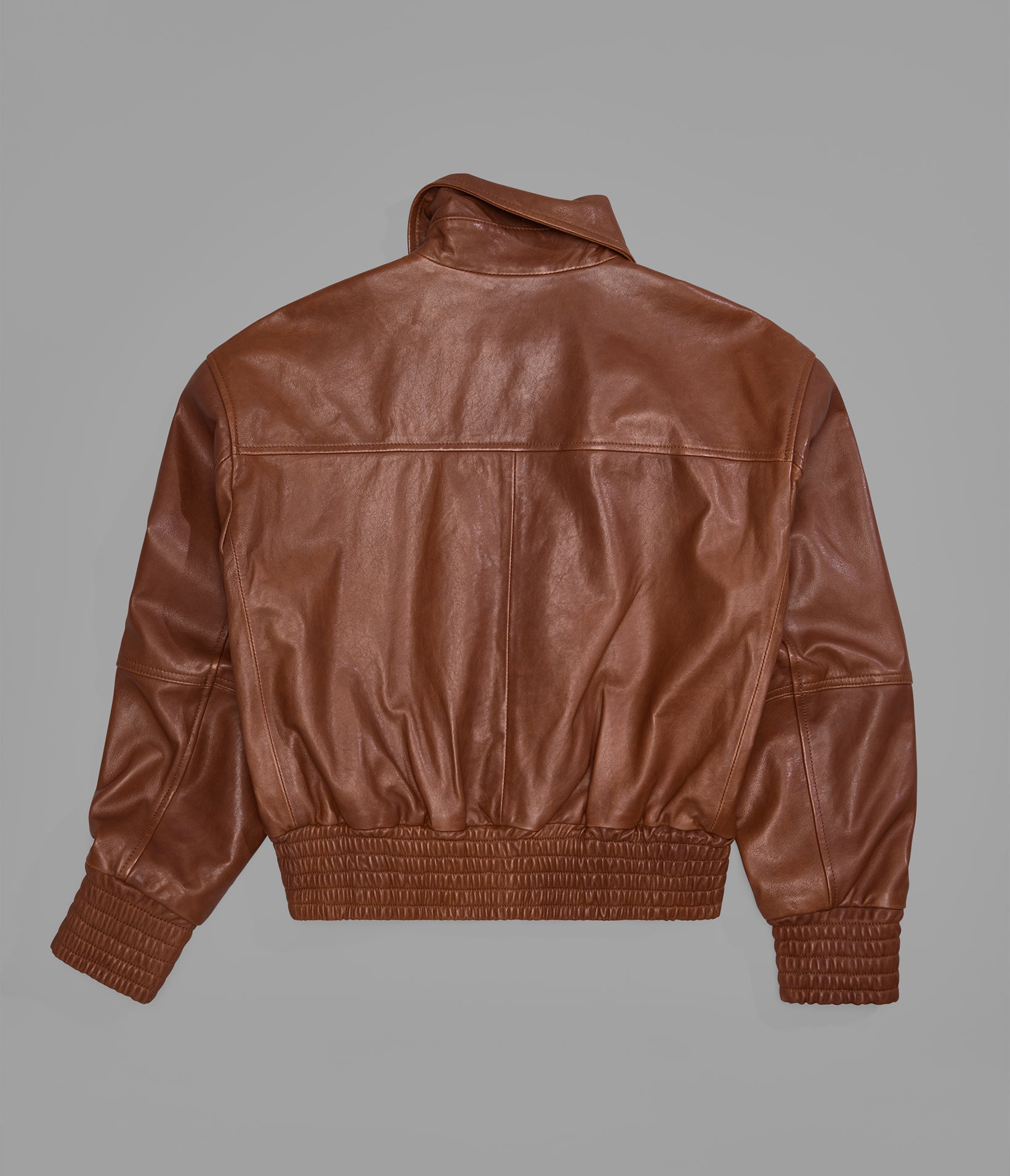 Maggie Cropped Lightweight Leather Aviator Jacket View 4 | Women's Jackets & Coats Maggie Cropped Lightweight Leather Aviator Jacket View 4 | Women's Jackets & Coats