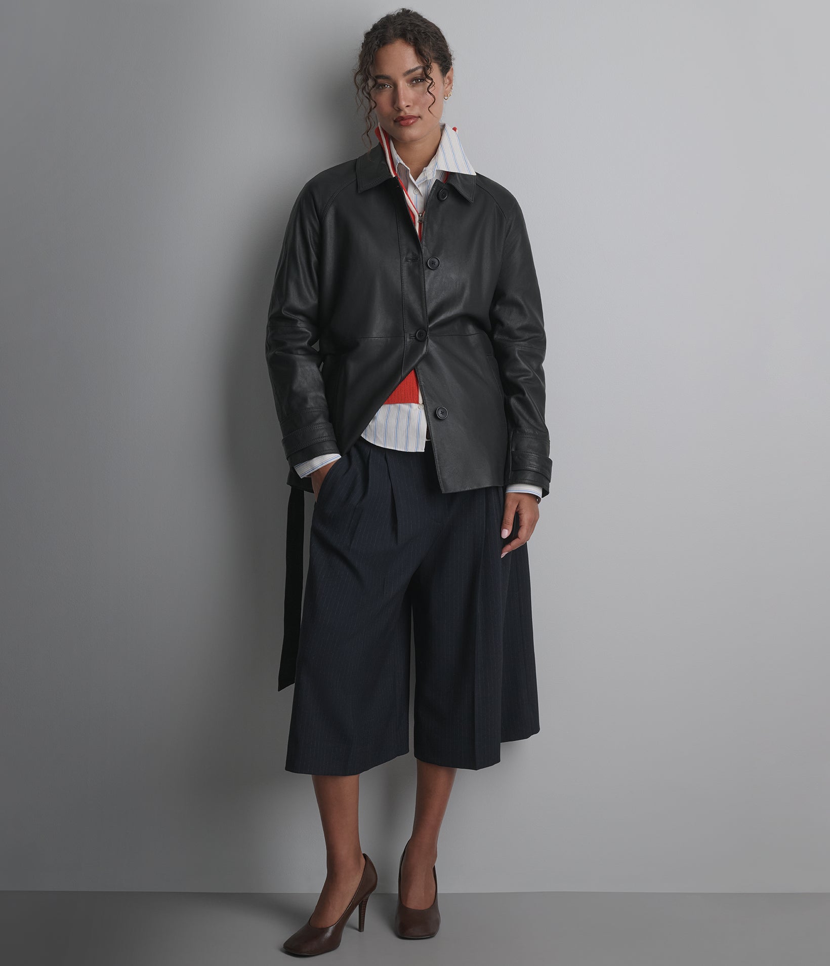 Iris Lightweight Short Trench Coat View 8 Iris Lightweight Short Trench Coat View 8