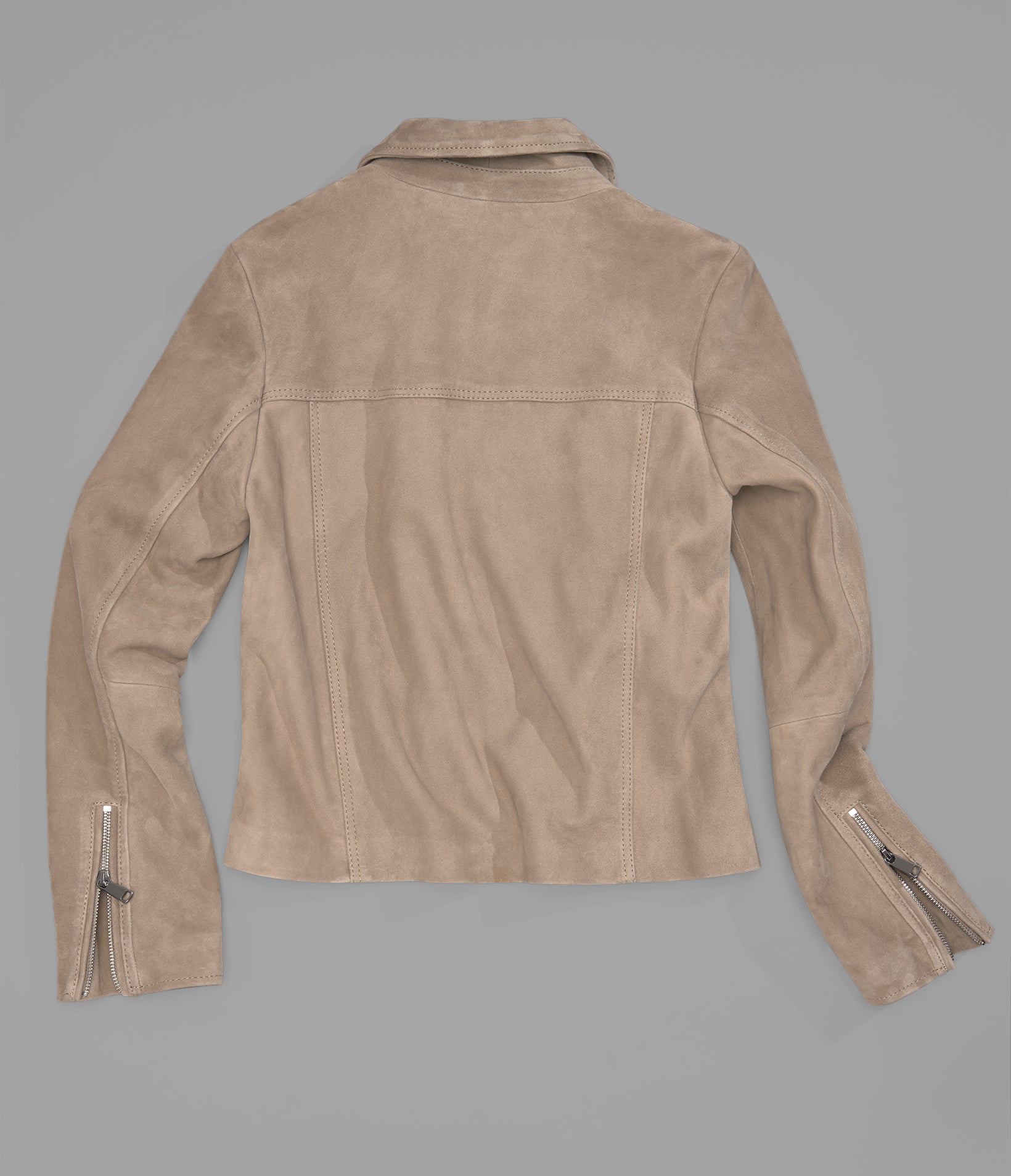 Monty Shirt Collar Zip Jacket View 4 | Women's Collection Monty Shirt Collar Zip Jacket View 4 | Women's Collection