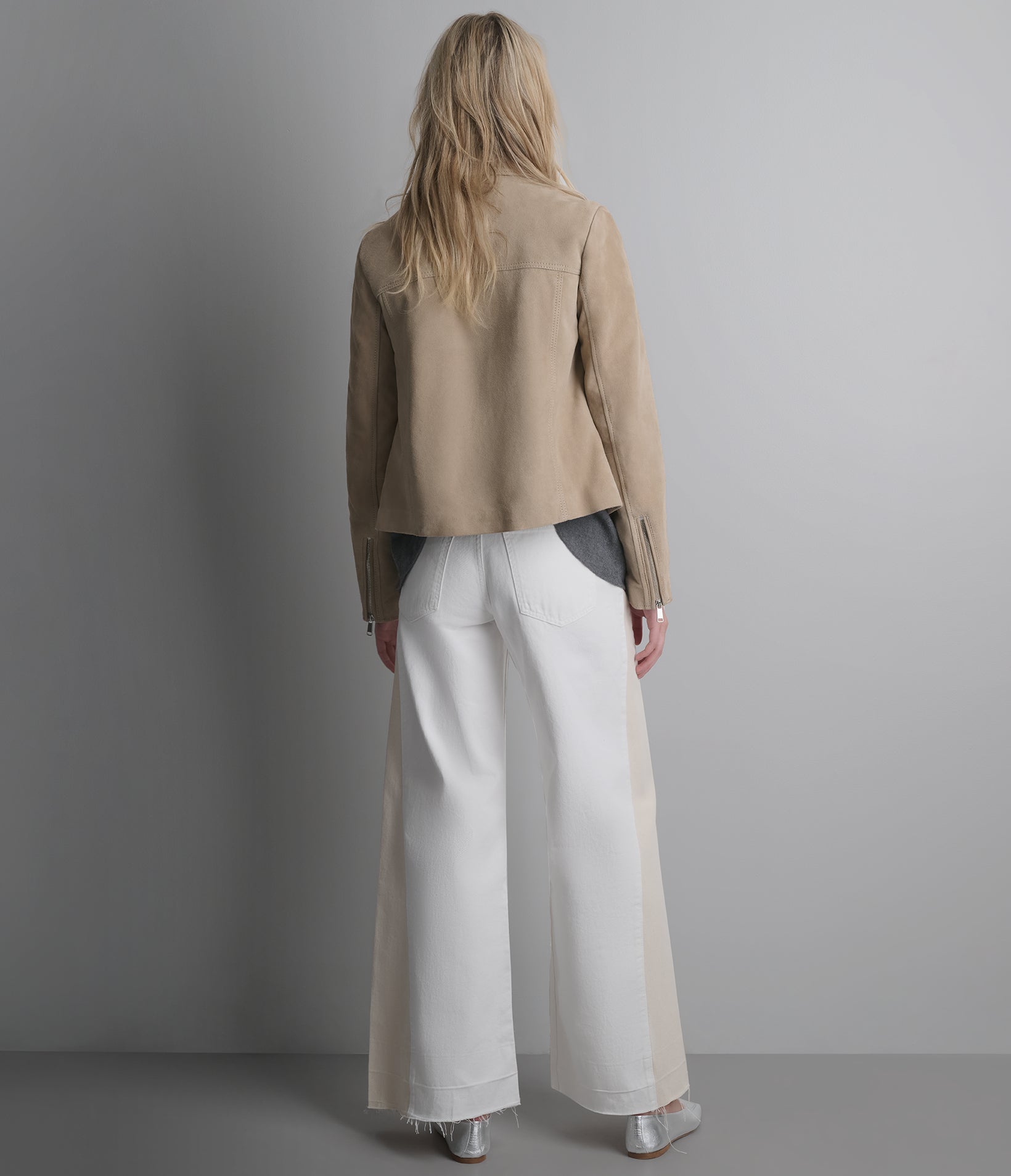 Monty Shirt Collar Zip Jacket View 6 | Women's Collection Monty Shirt Collar Zip Jacket View 6 | Women's Collection