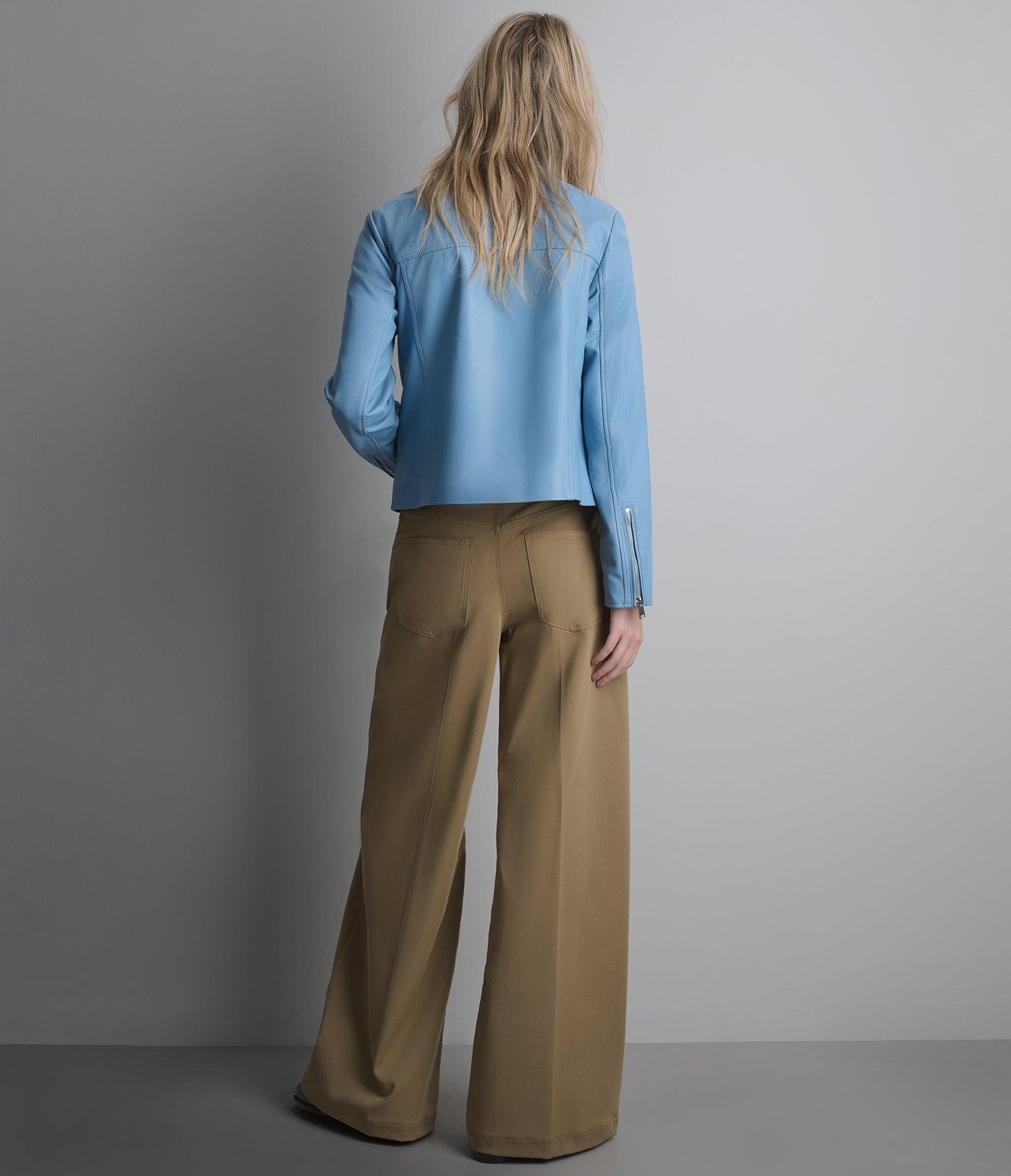 Justine Shirt Collar Zip Jacket View 5 | Women's New Arrivals Justine Shirt Collar Zip Jacket View 5 | Women's New Arrivals