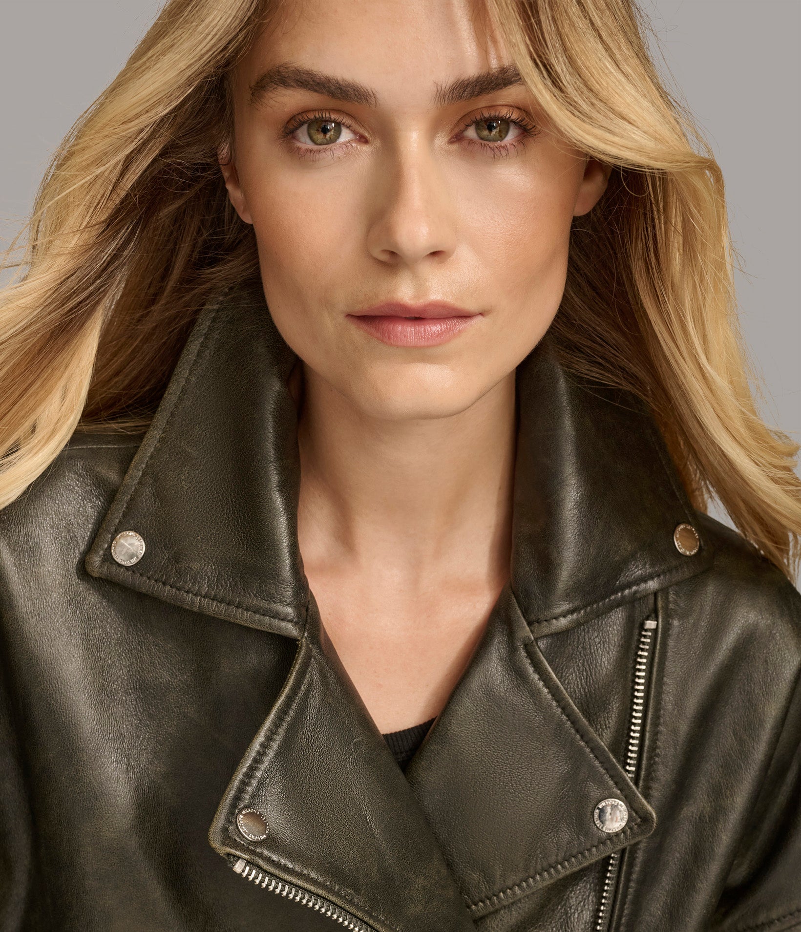 Imani Cropped Asymmetric Leather Moto Jacket View 7 | Motorcycle Jackets Imani Cropped Asymmetric Leather Moto Jacket View 7 | Motorcycle Jackets