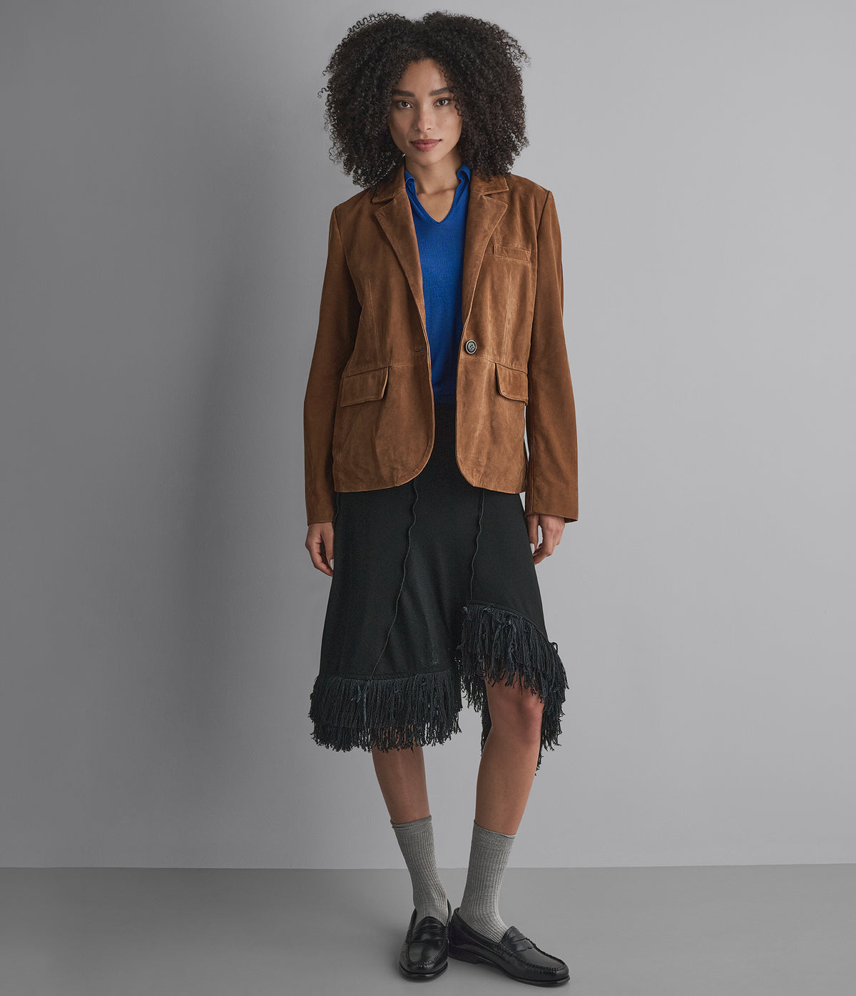 Natalie Suede Blazer View 2 | Women's Fall Edit Natalie Suede Blazer View 2 | Women's Fall Edit