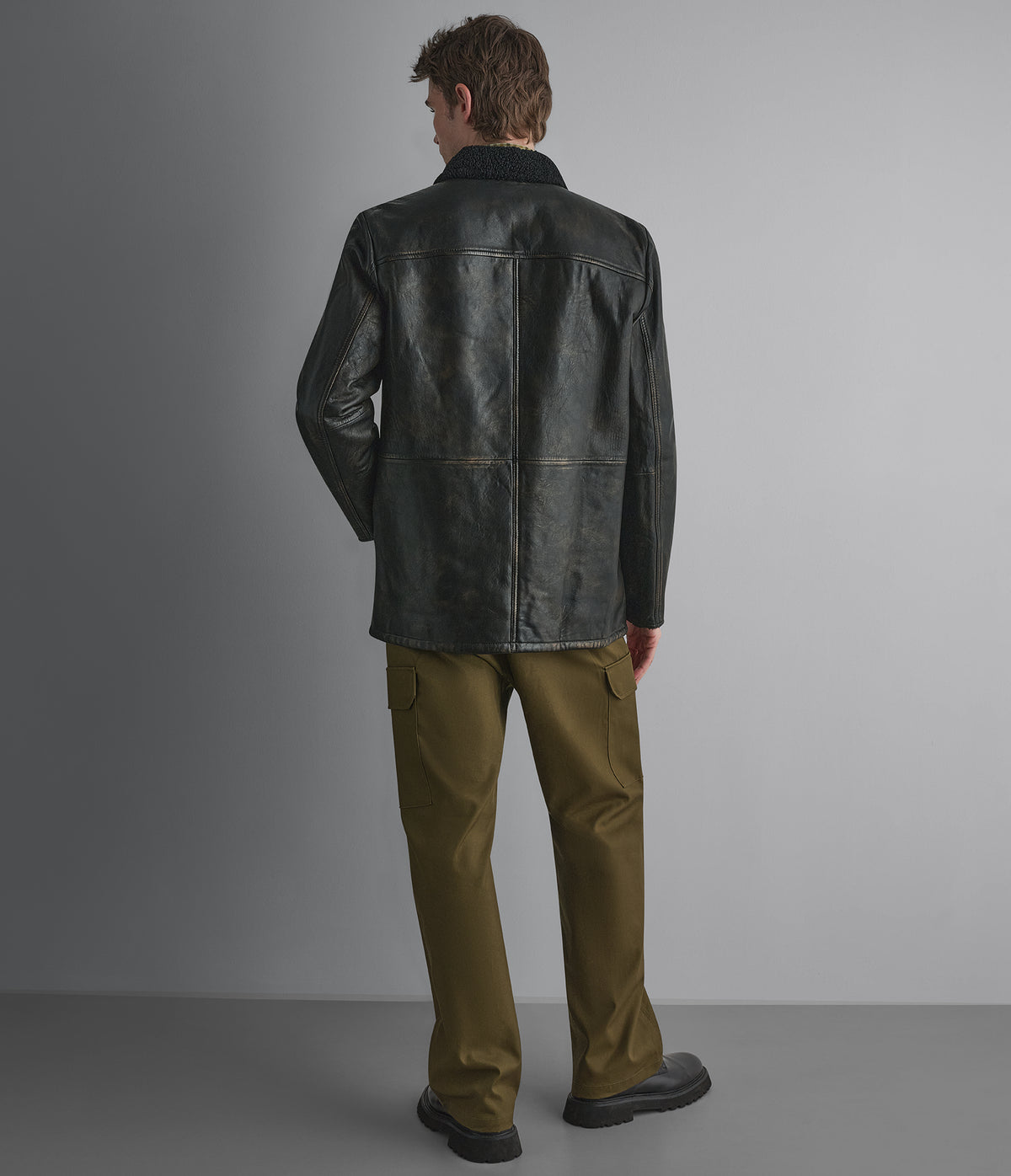 Bruce Reversible Shearling Car Coat View 2 | Men's Jackets & Coats Bruce Reversible Shearling Car Coat View 2 | Men's Jackets & Coats