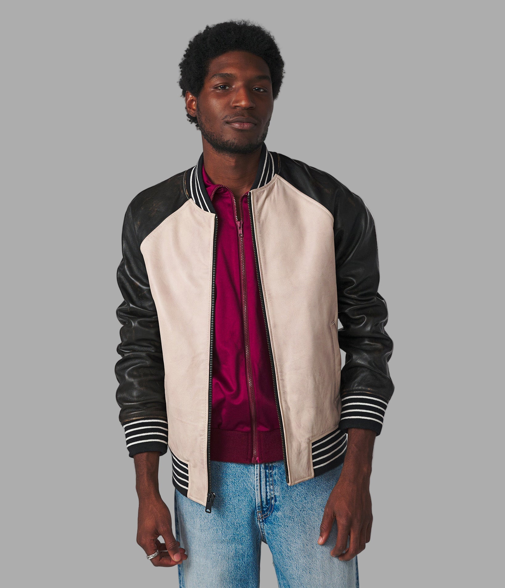 Brooks Vintage Leather Varsity Jacket View 1 | Jackets & Coats Sale Brooks Vintage Leather Varsity Jacket View 1 | Jackets & Coats Sale