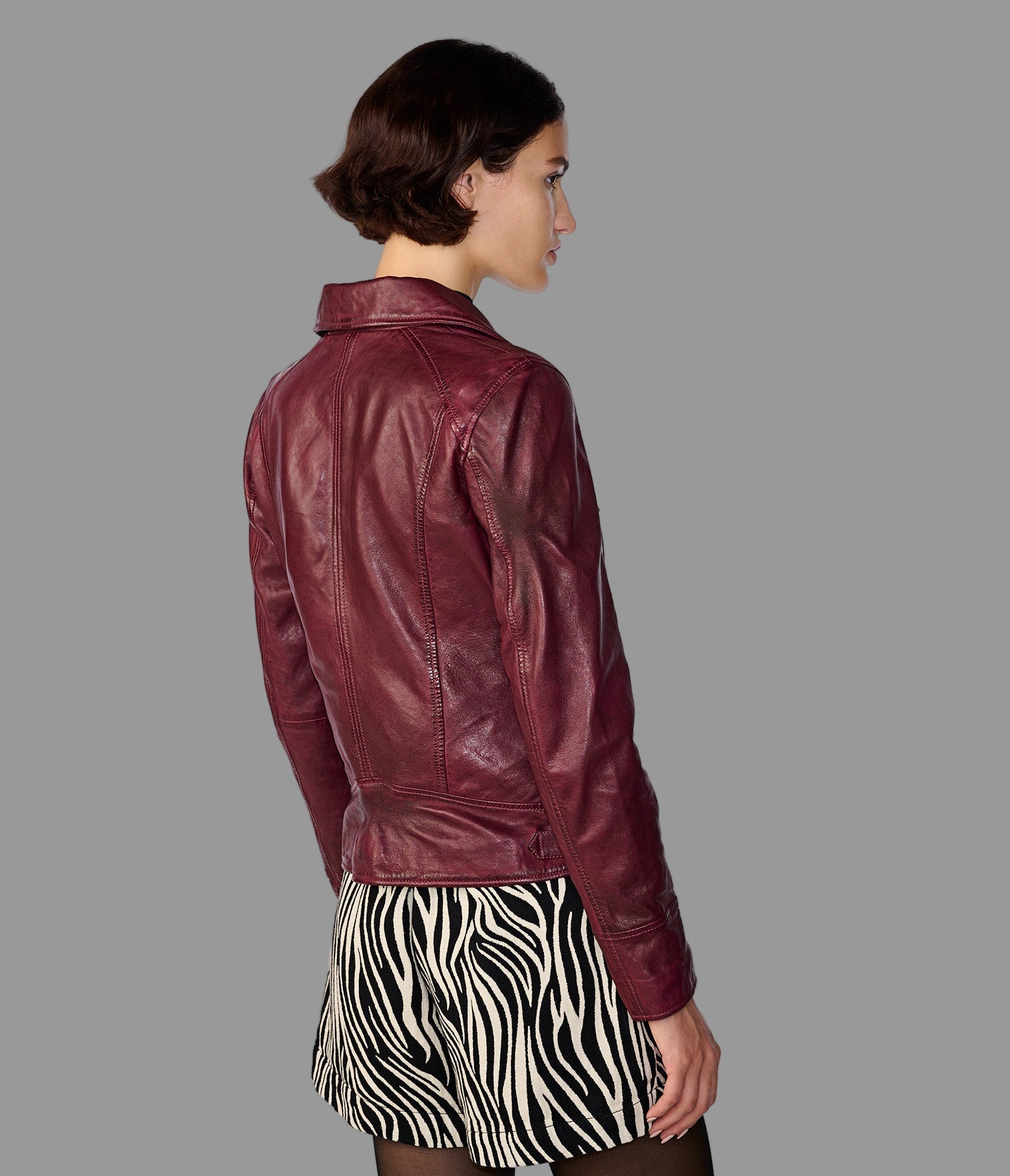 Marissa Asymmetric Moto Jacket View 2 | Women's Jackets & Coats Marissa Asymmetric Moto Jacket View 2 | Women's Jackets & Coats