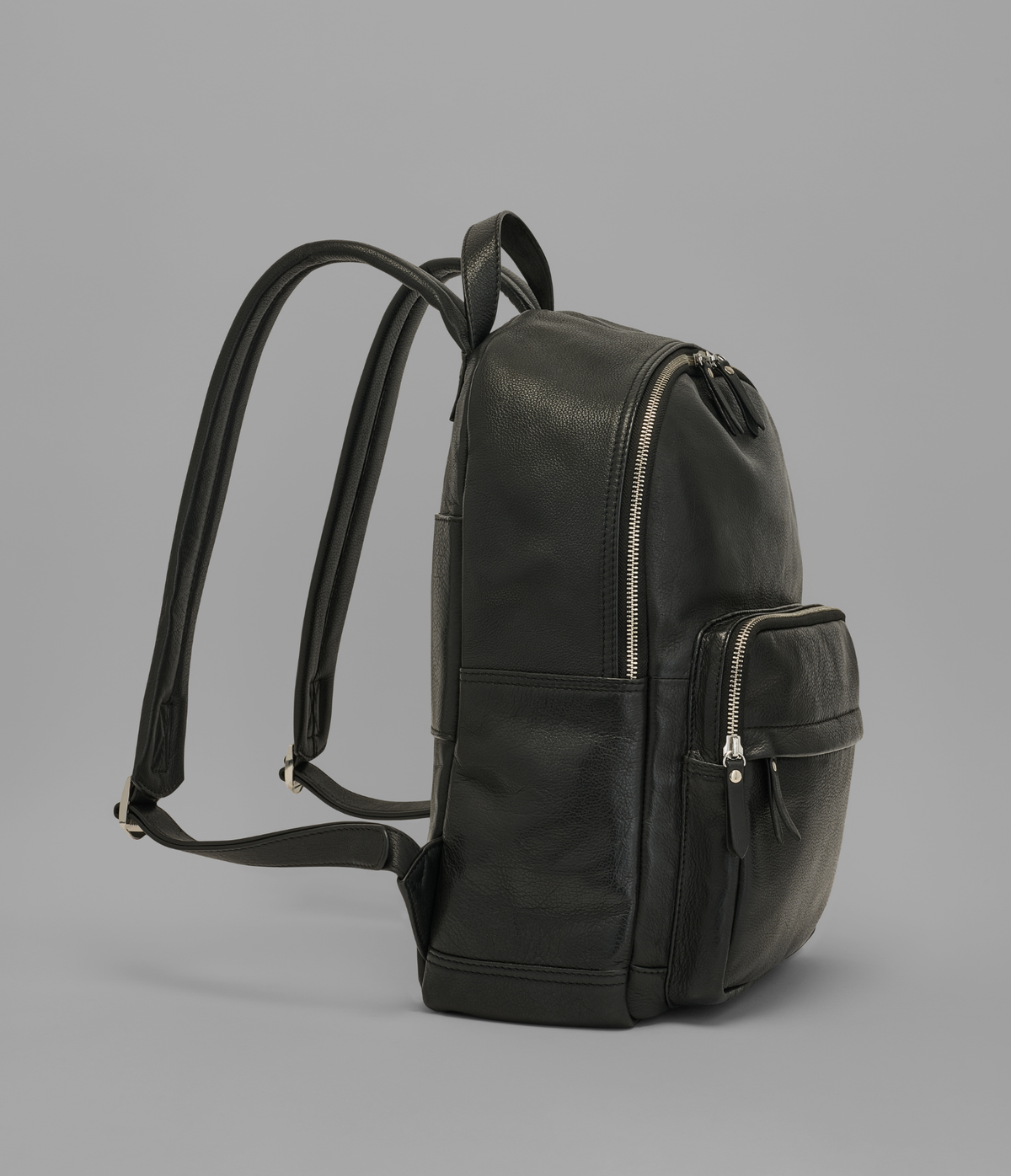 Mason Leather Backpack View 2 Mason Leather Backpack View 2
