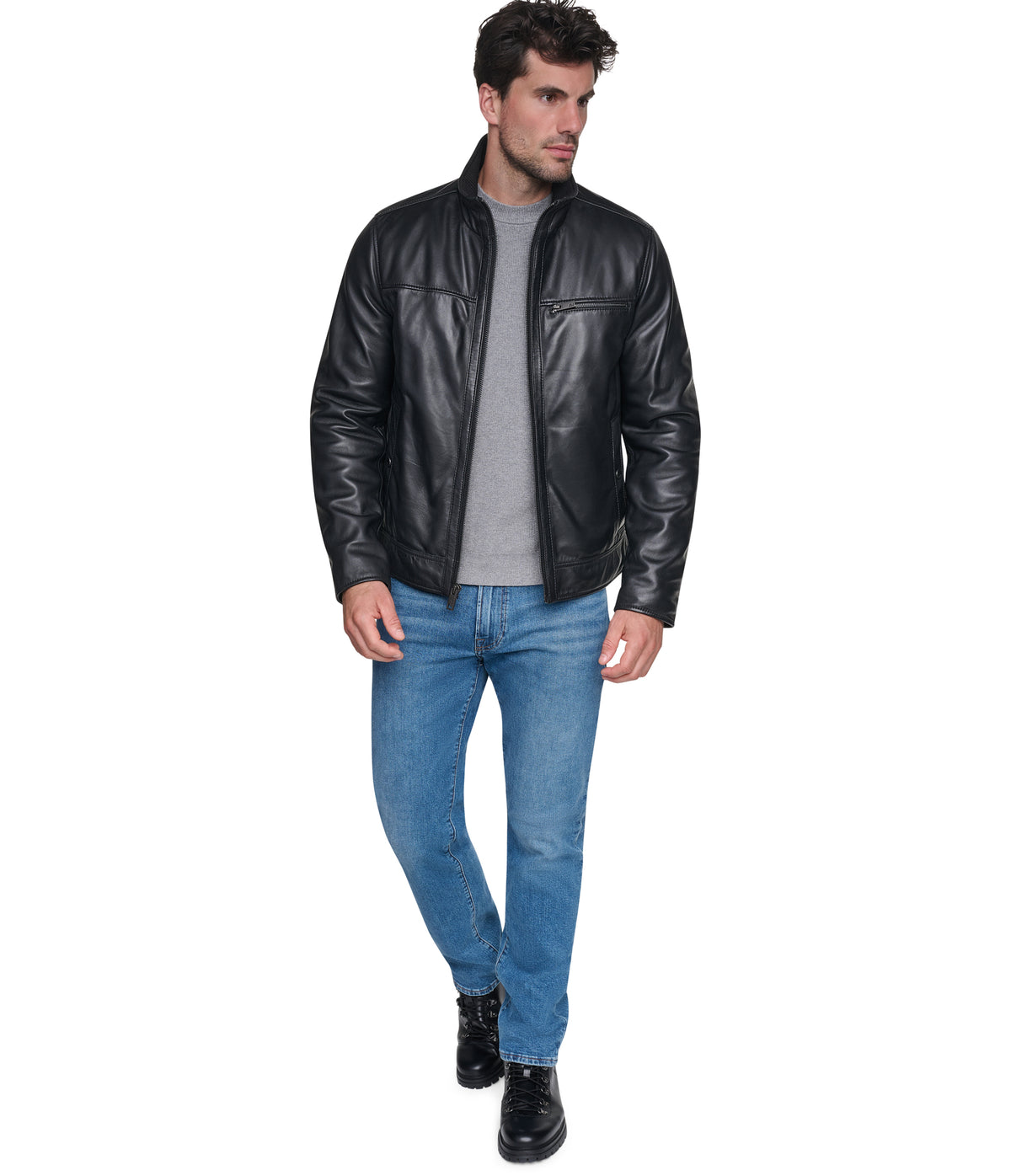 Elmont Leather Jacket View 5