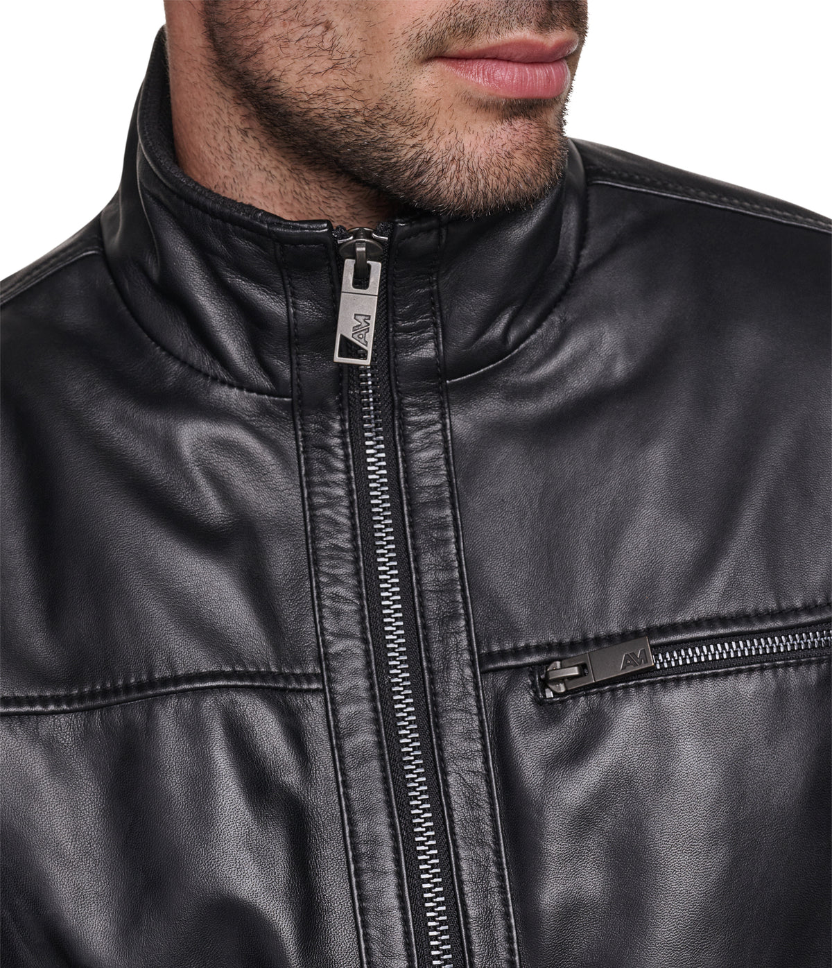 Elmont Leather Jacket View 7