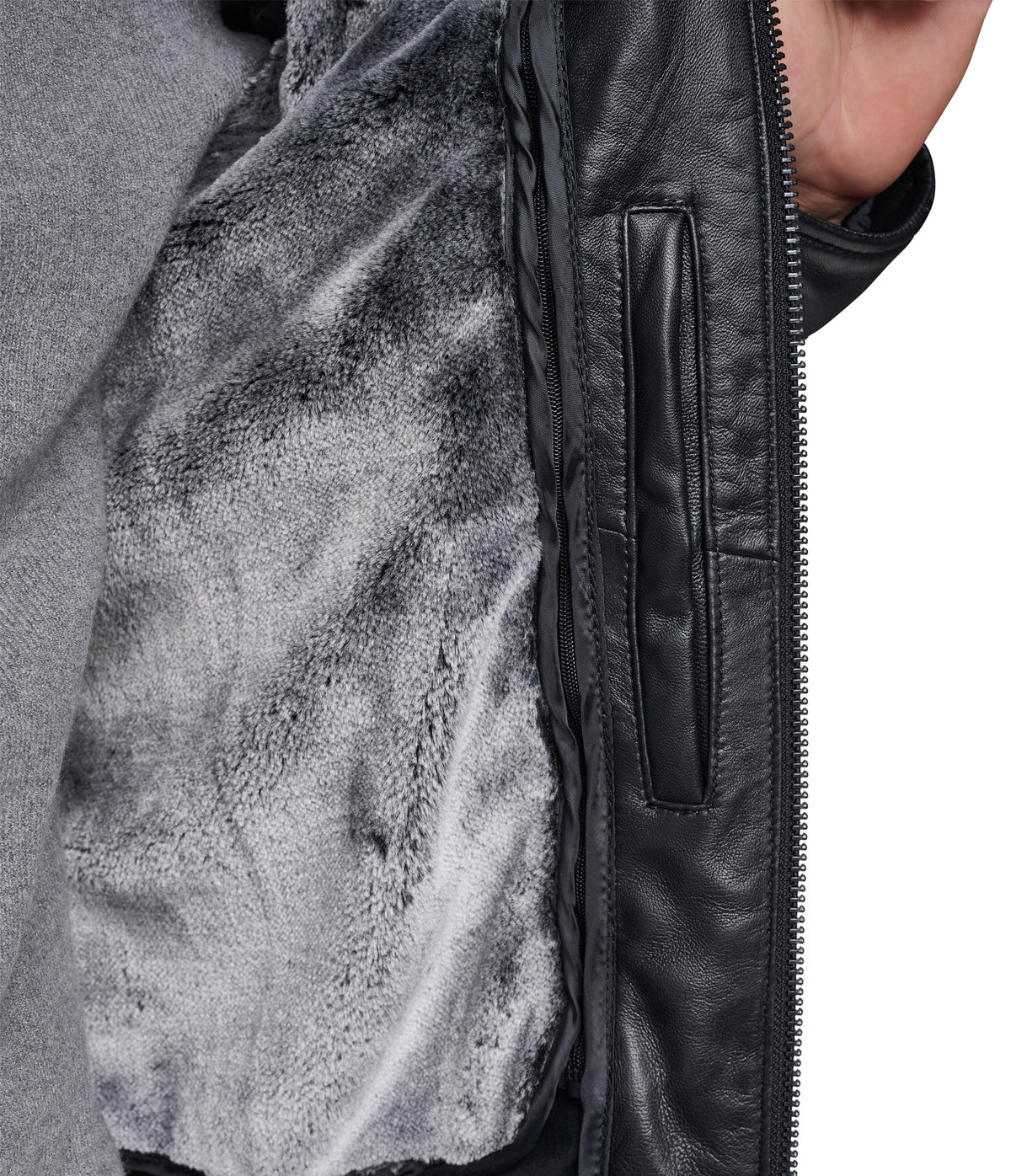 Elmont Leather Jacket View 10