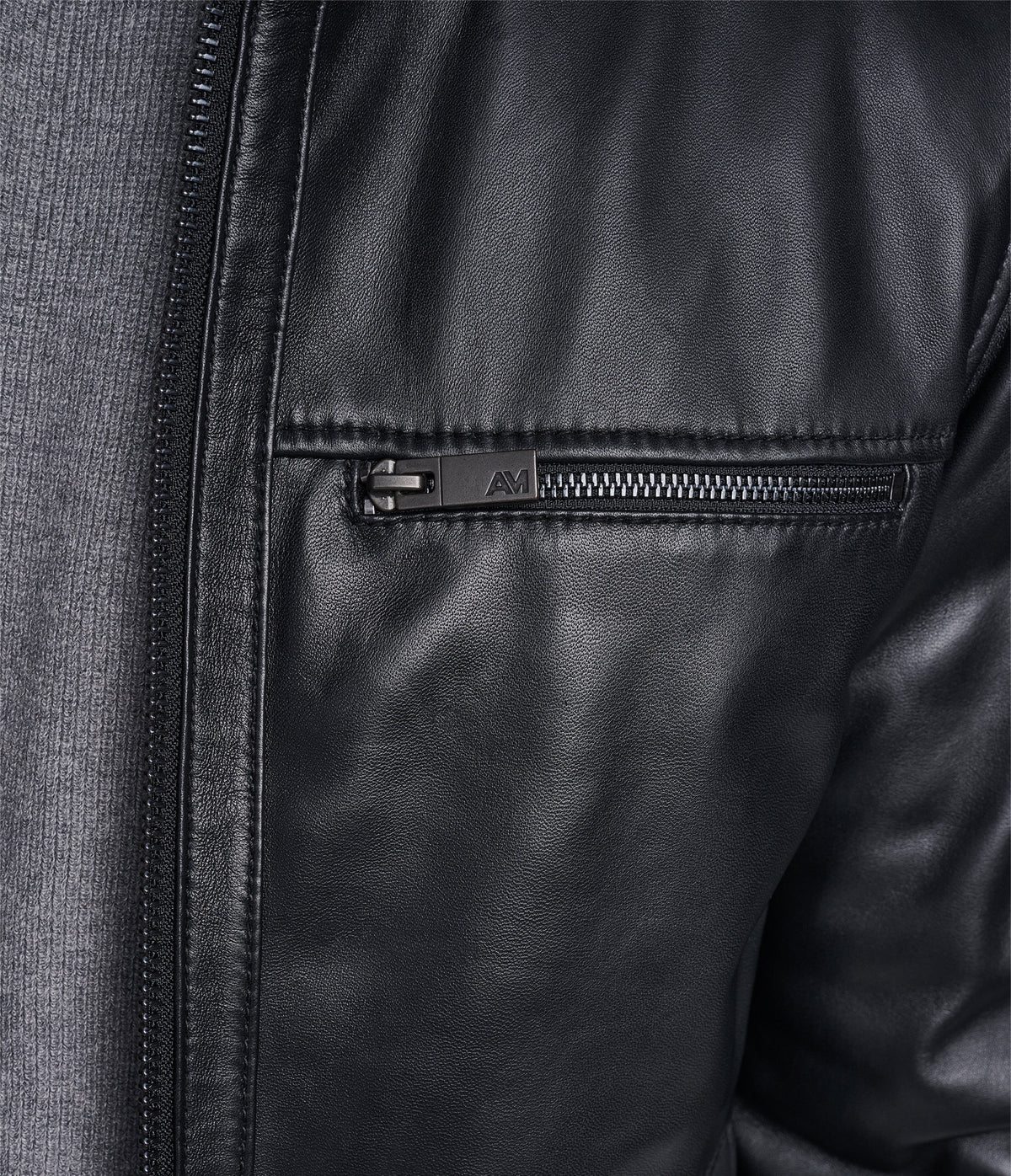 Elmont Leather Jacket View 11