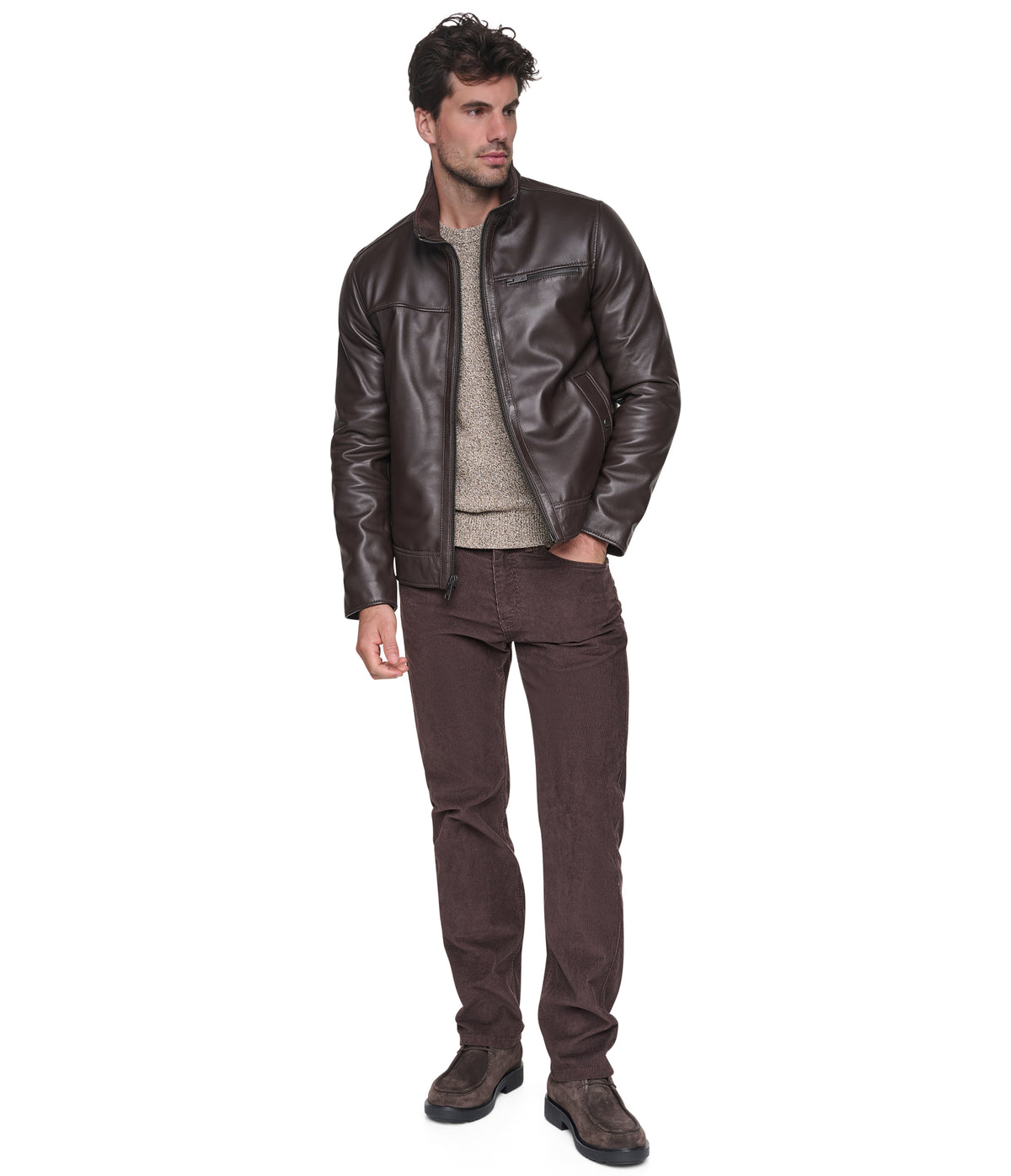 Elmont Leather Jacket View 5