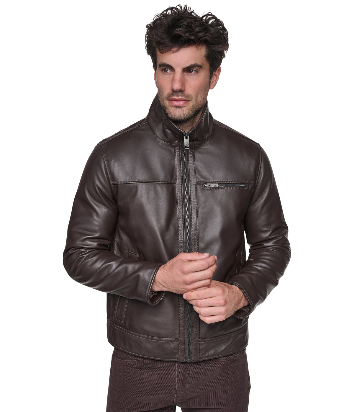 Elmont Leather Jacket View 1