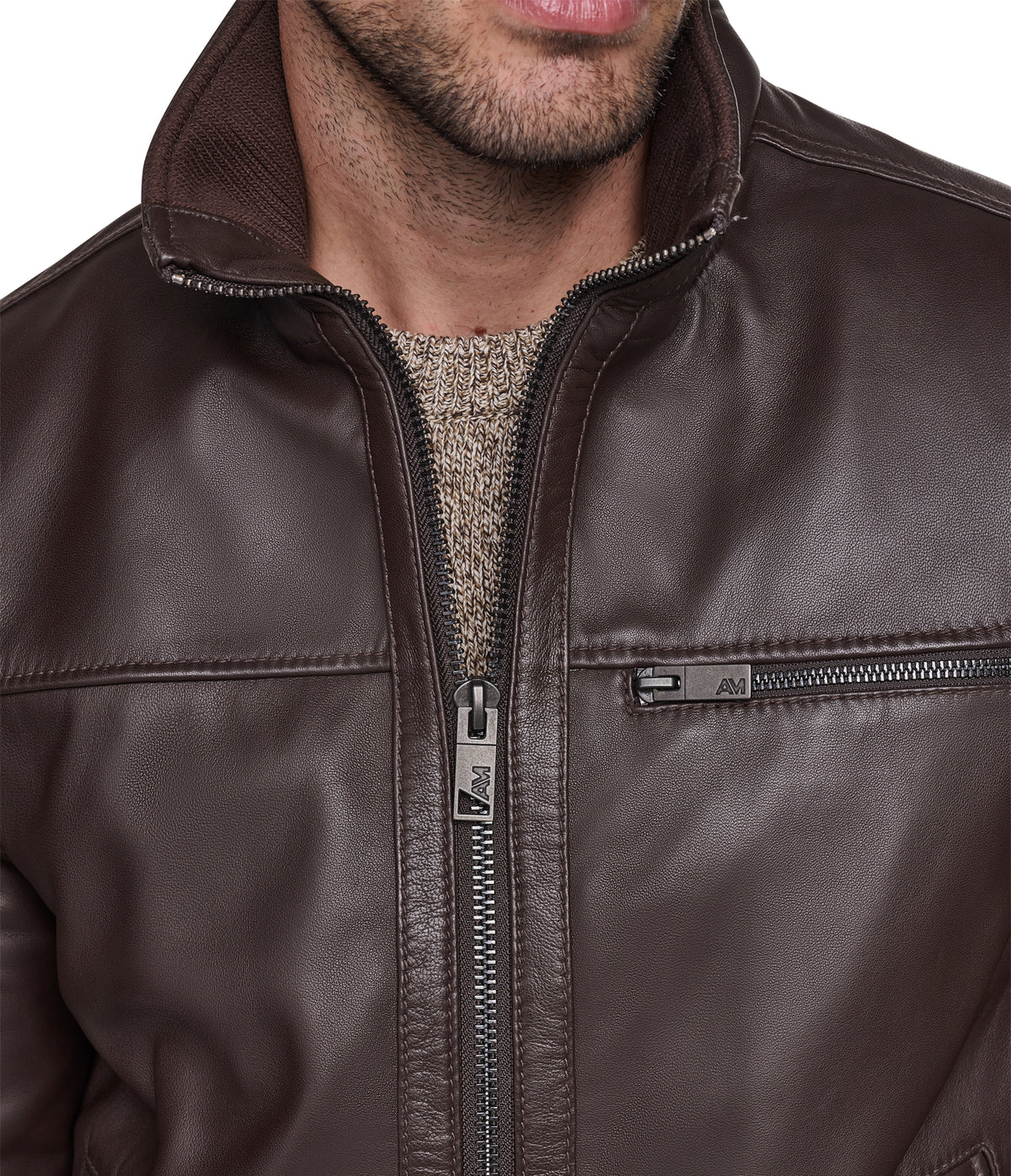 Elmont Leather Jacket View 9