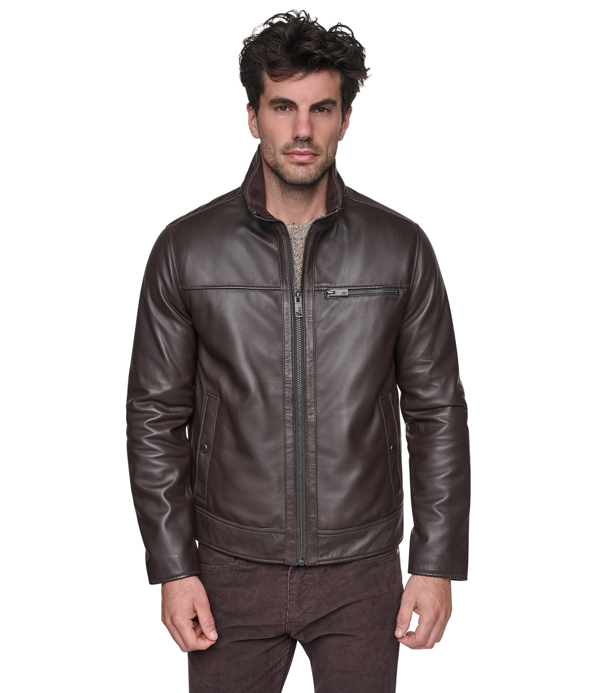 Elmont Leather Jacket View 2