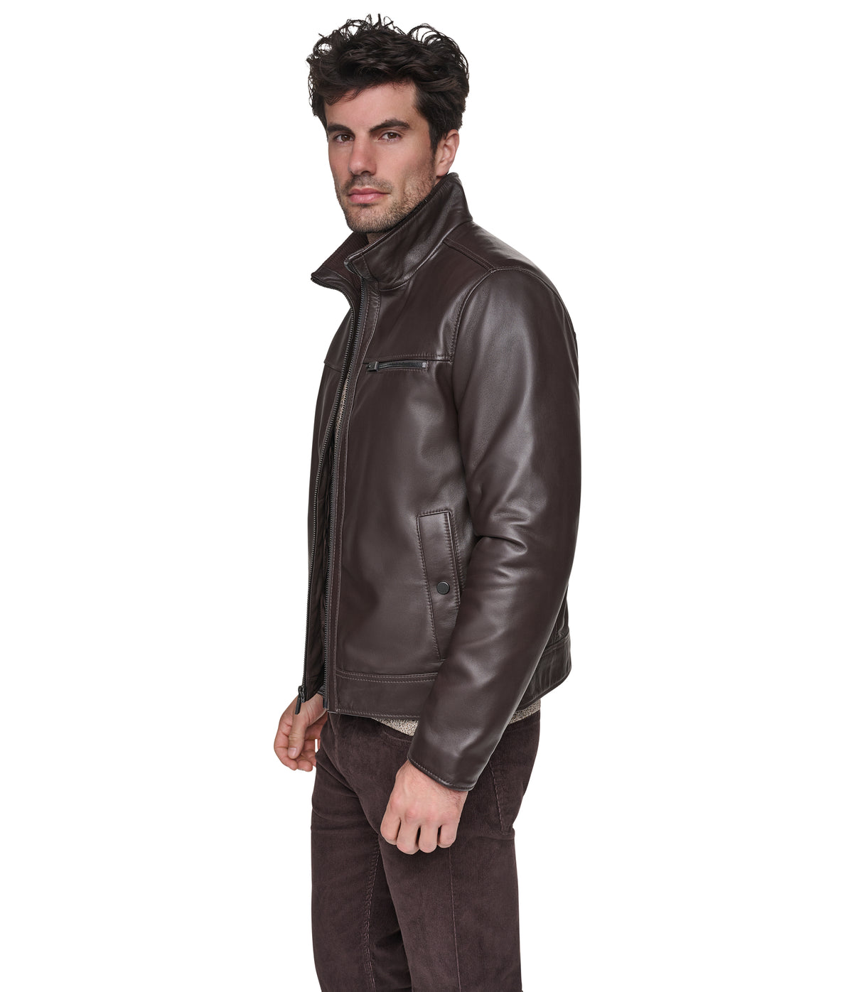 Elmont Leather Jacket View 4