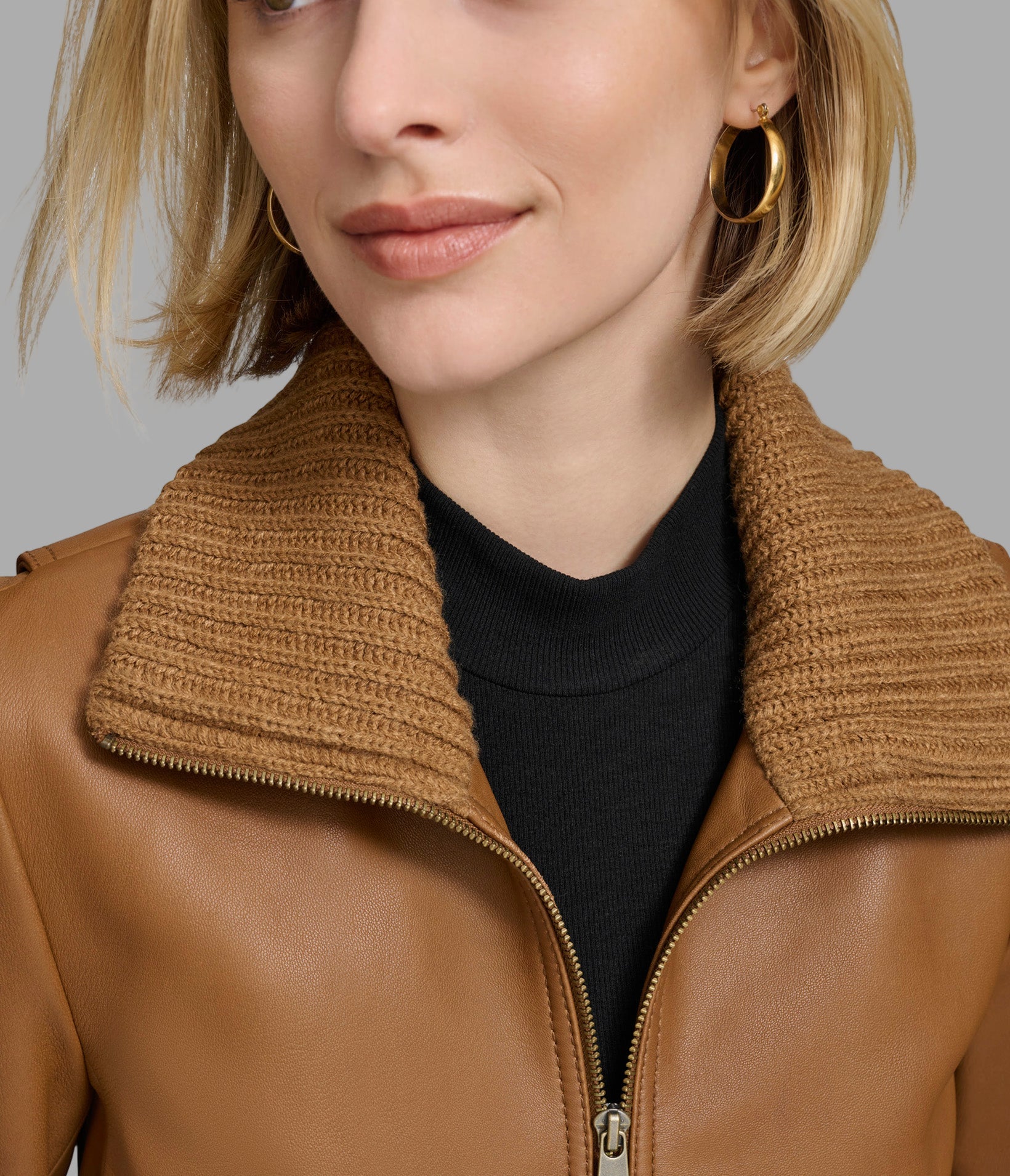 Beatrix Leather Jacket View 6 | Women's Jackets & Coats