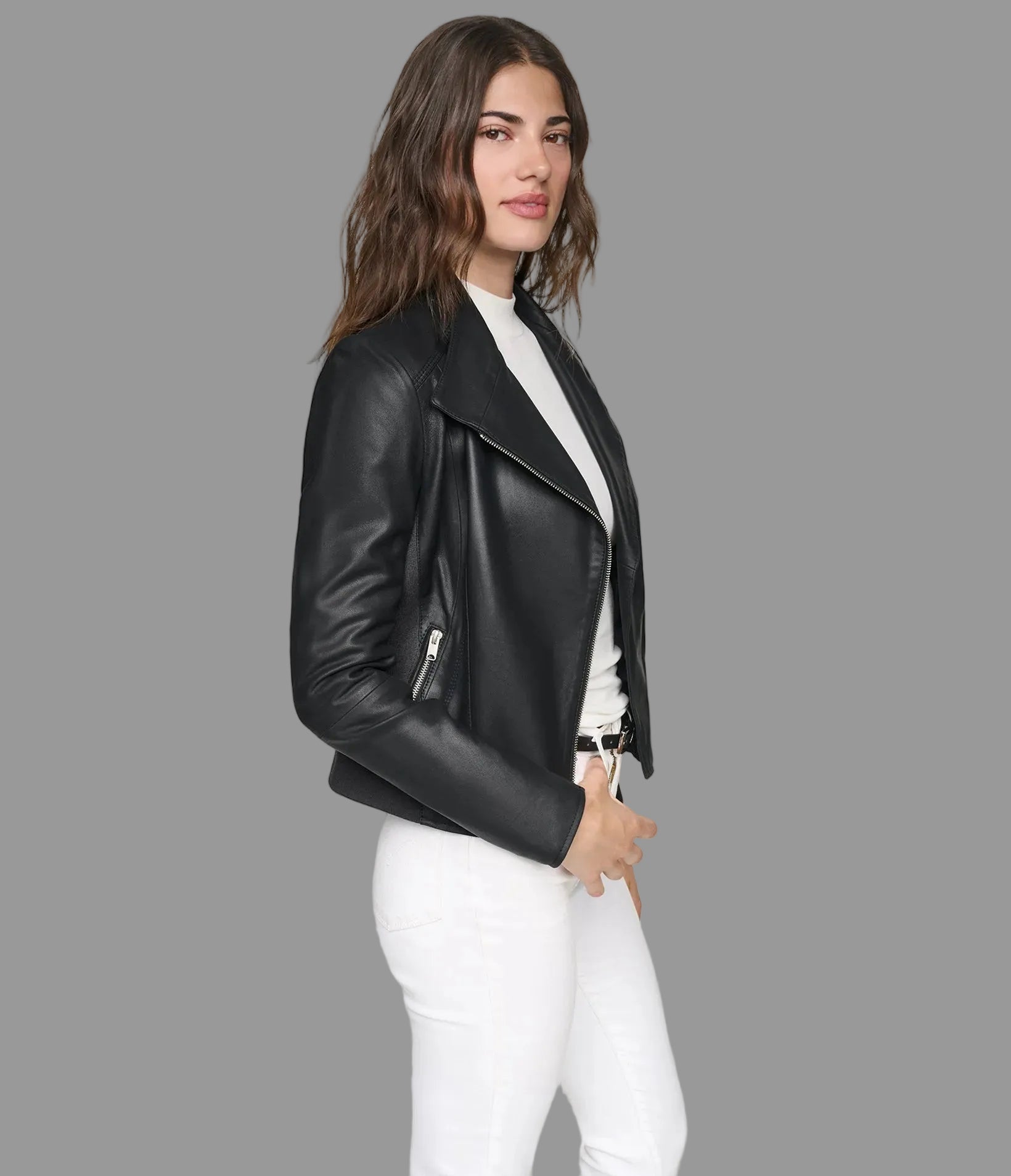 Felix Leather Moto Jacket View 3 | Motorcycle Jackets