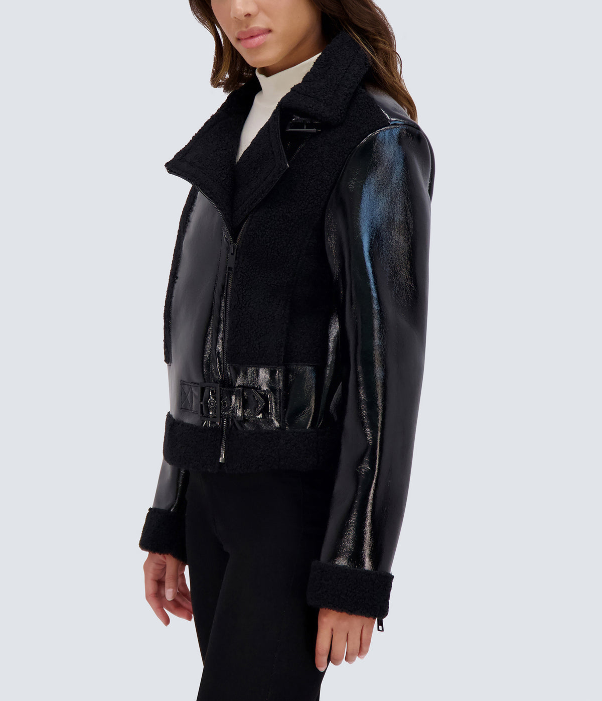 Udall Faux Shearling Jacket View 4