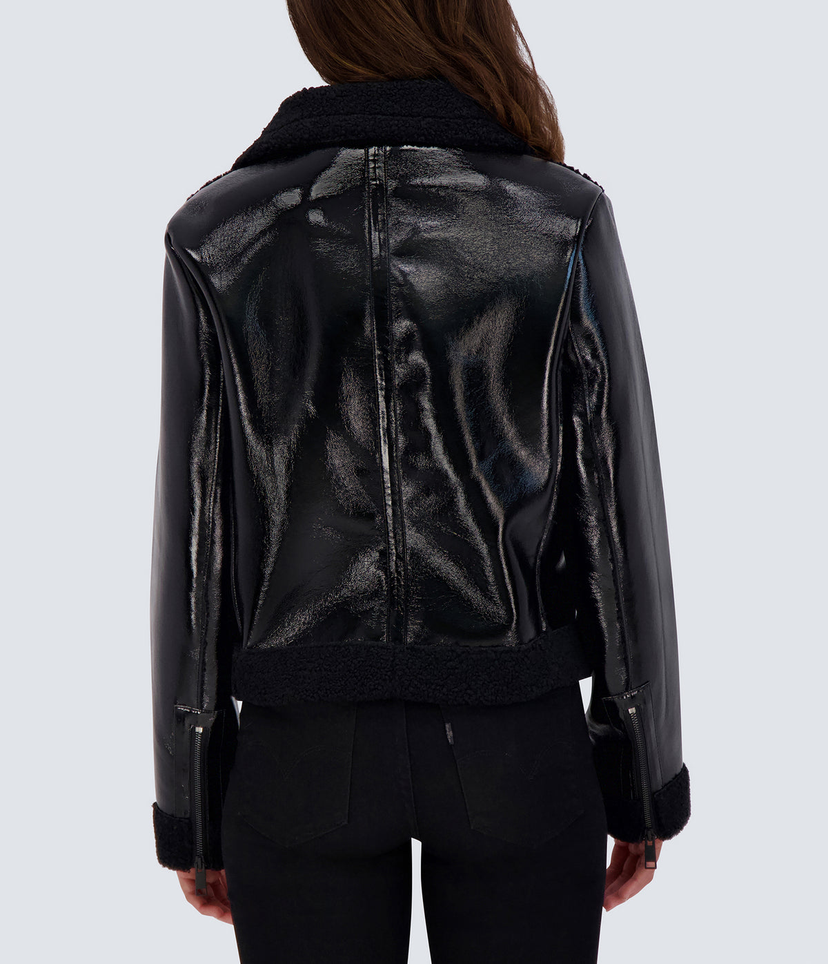 Udall Faux Shearling Jacket View 3