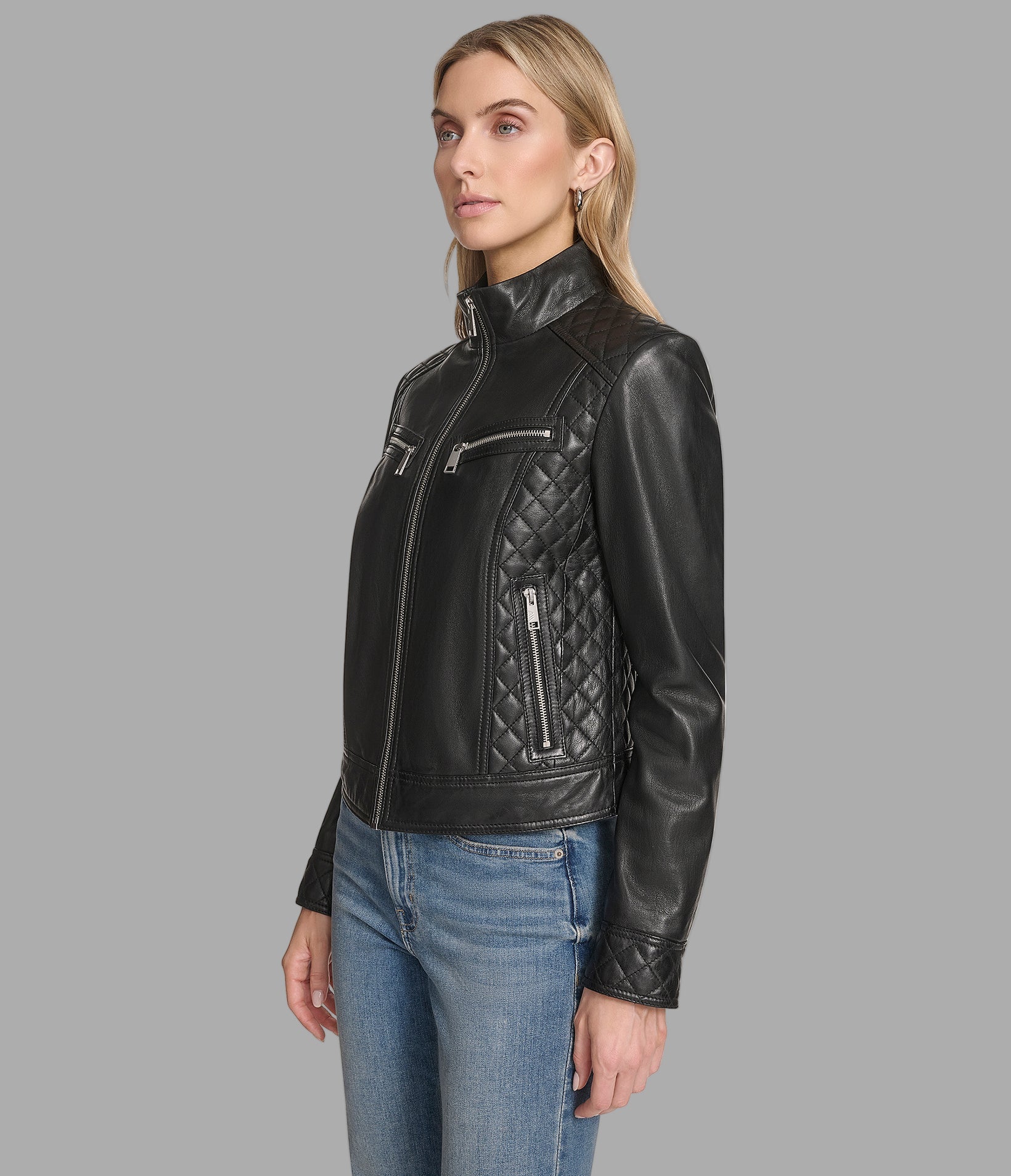 Mikel Leather Racer Jacket | Wilsons Leather