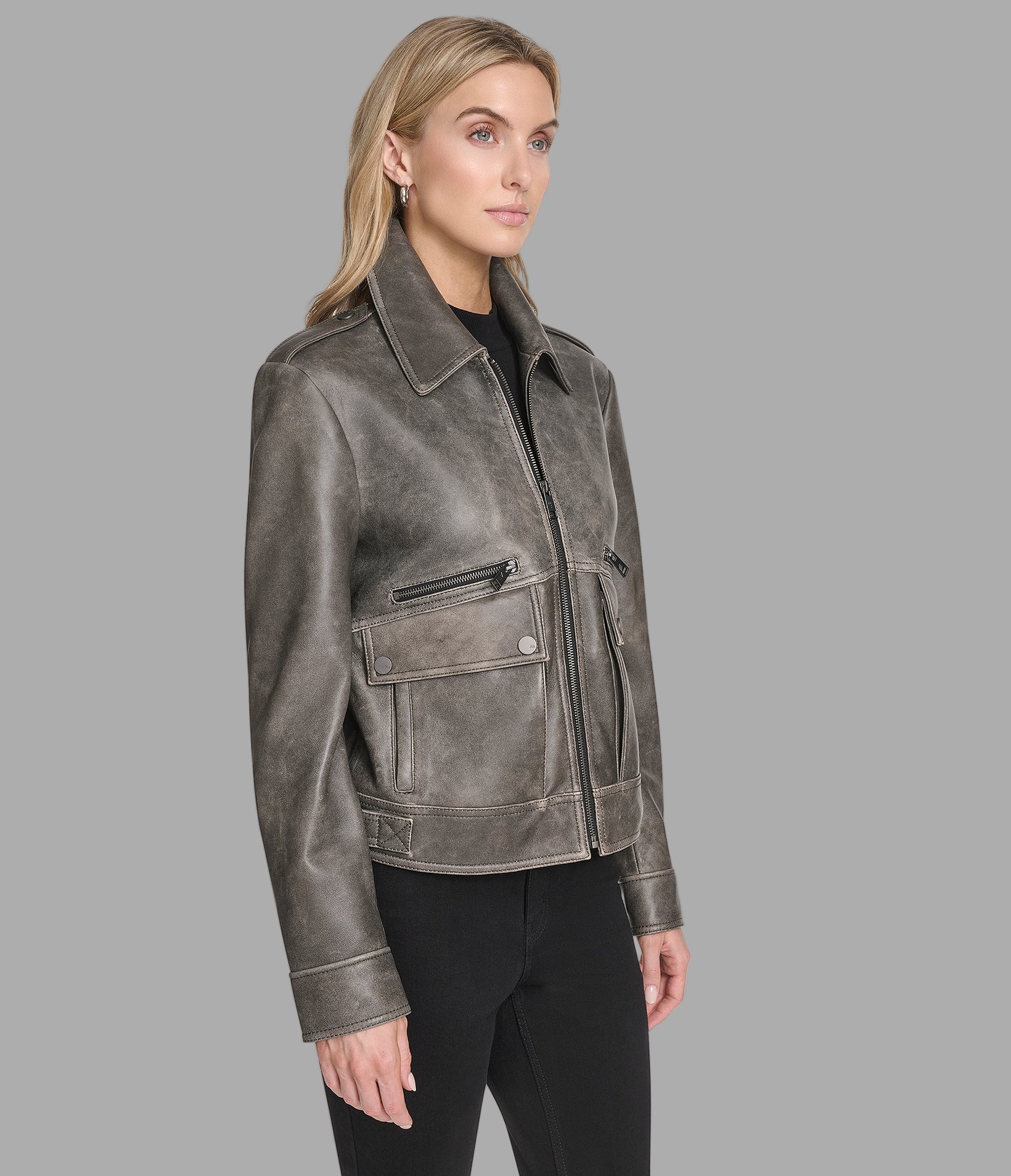 Addis Leather Aviator Jacket | Wilsons Leather