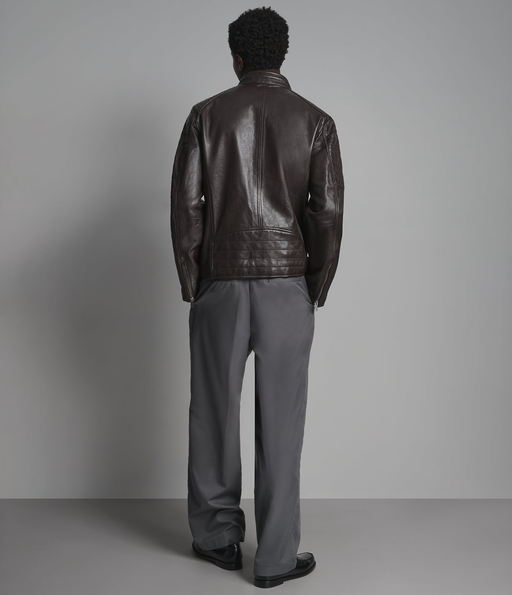 Lance Leather Racer Jacket View 2 | Men's Jackets Under $200